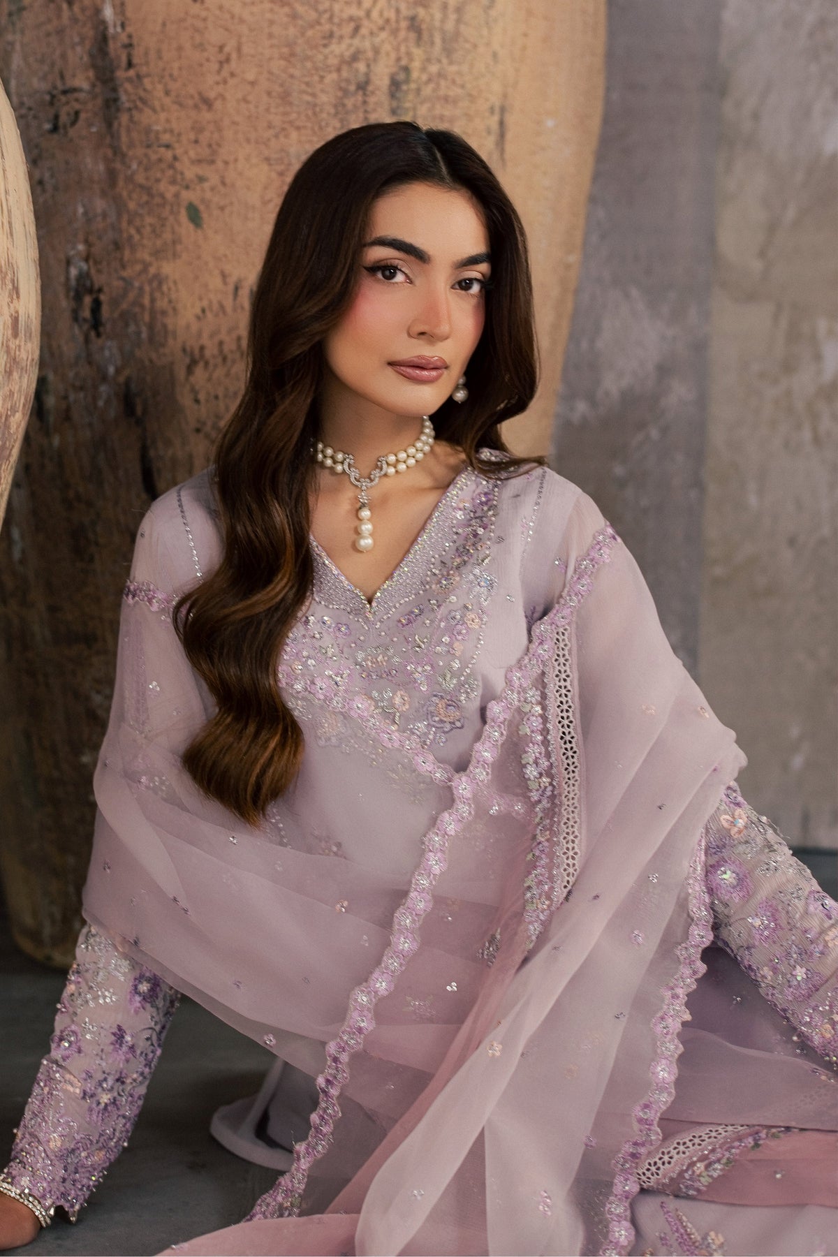 Leeah 3Pc - Festive Luxe Pret