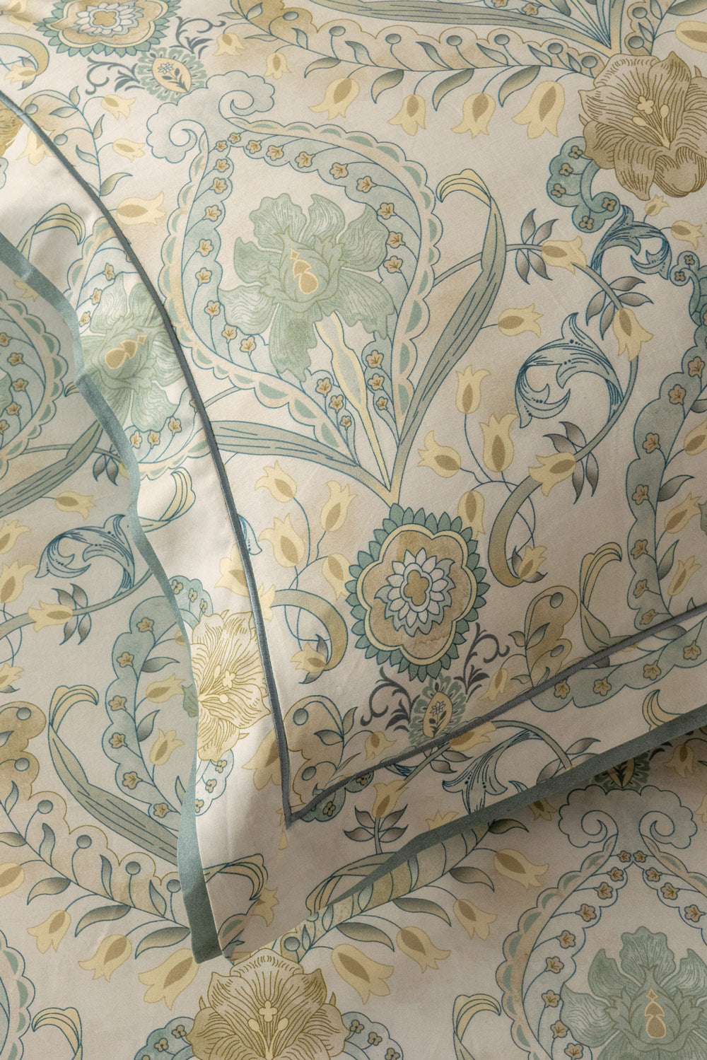 Indus Valley Cotton Lumiere Damask Quilt Cover Set