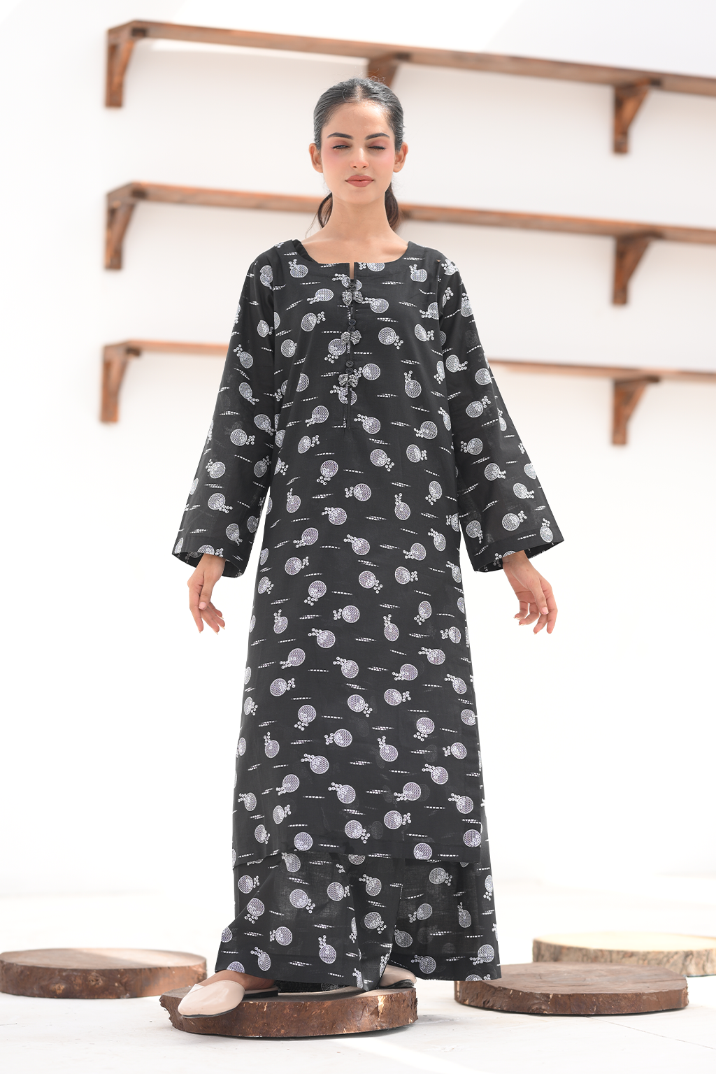 Moonlit Dots Co-Ord Set | 2PC