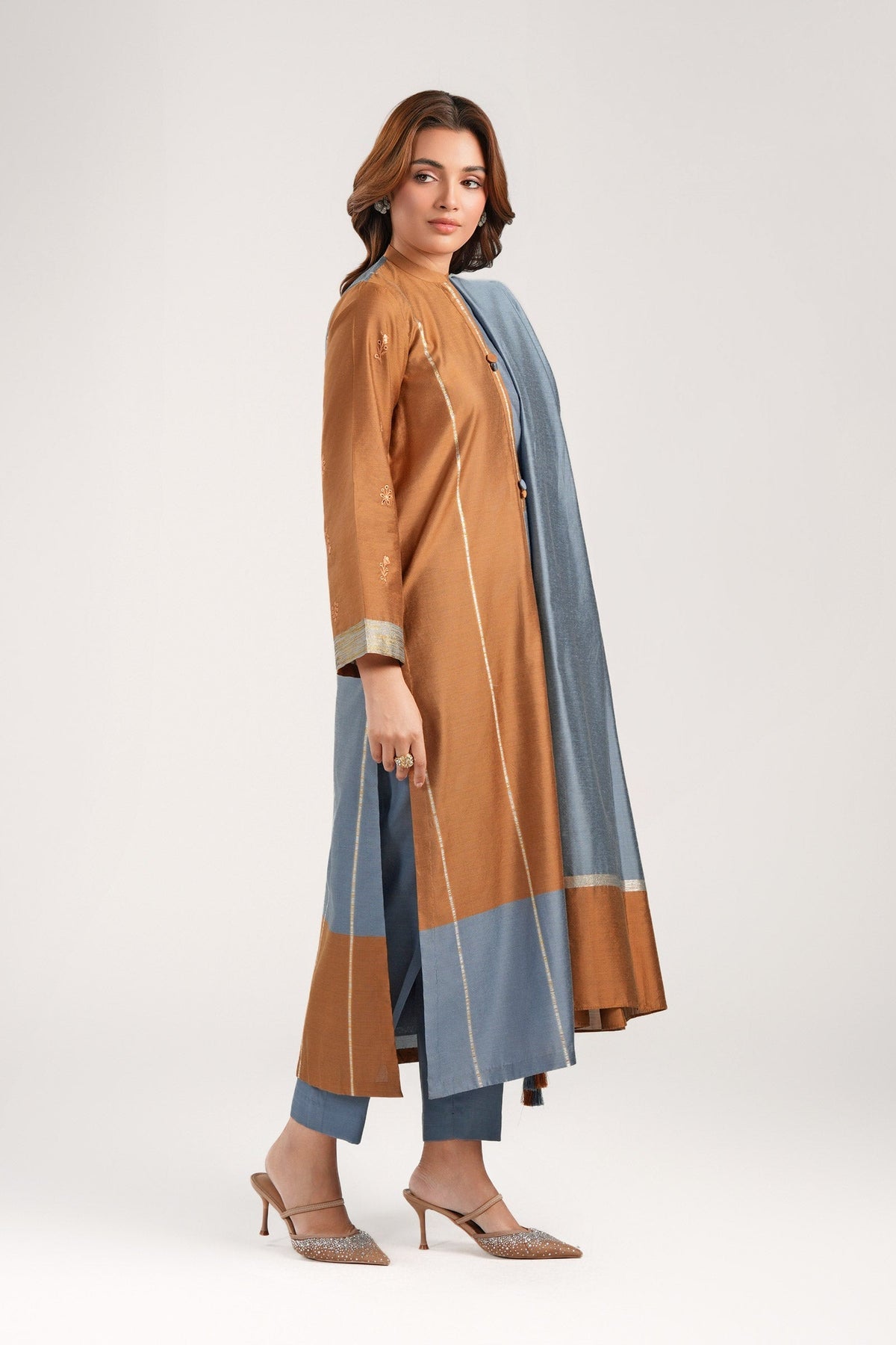 2 Pc Yarn Dyed Suit