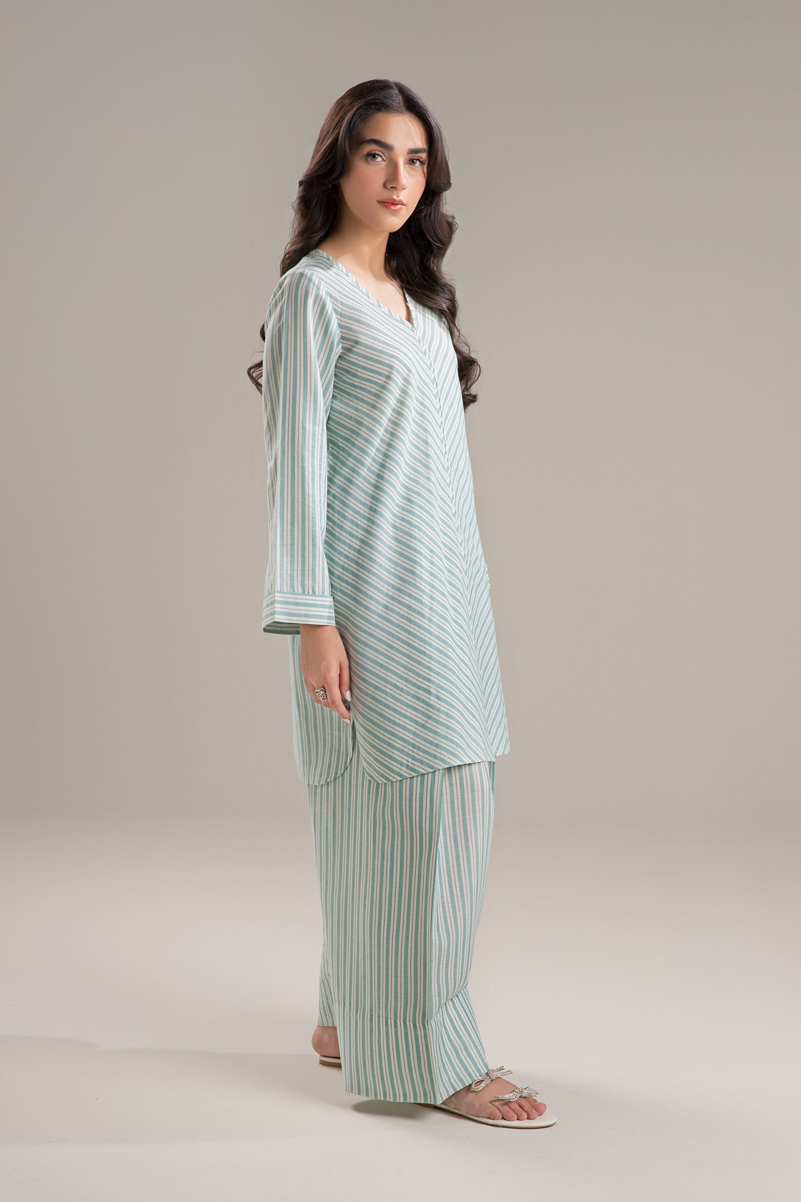2 Pc Yarn Dyed Suit