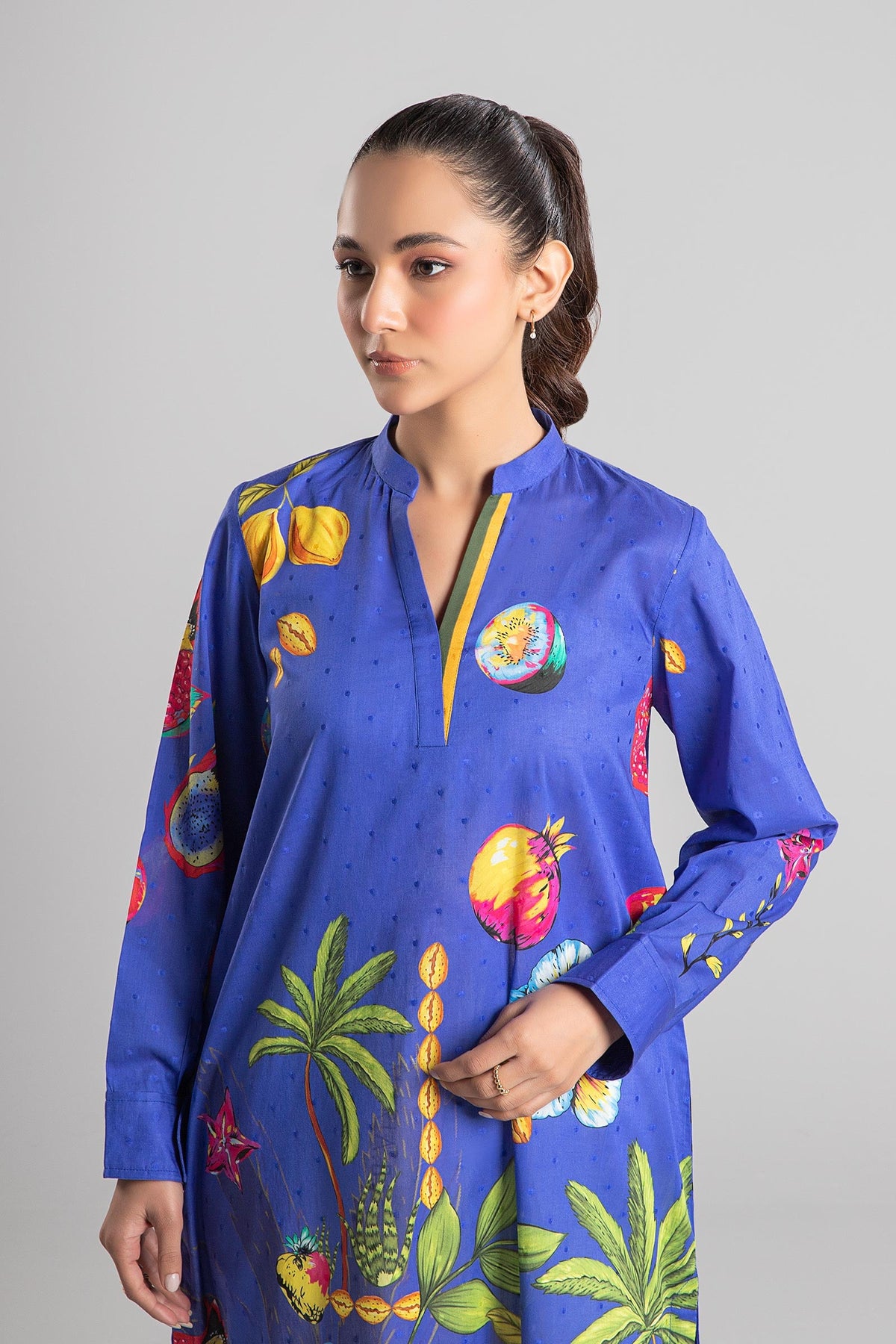 Printed Brochia Shirt