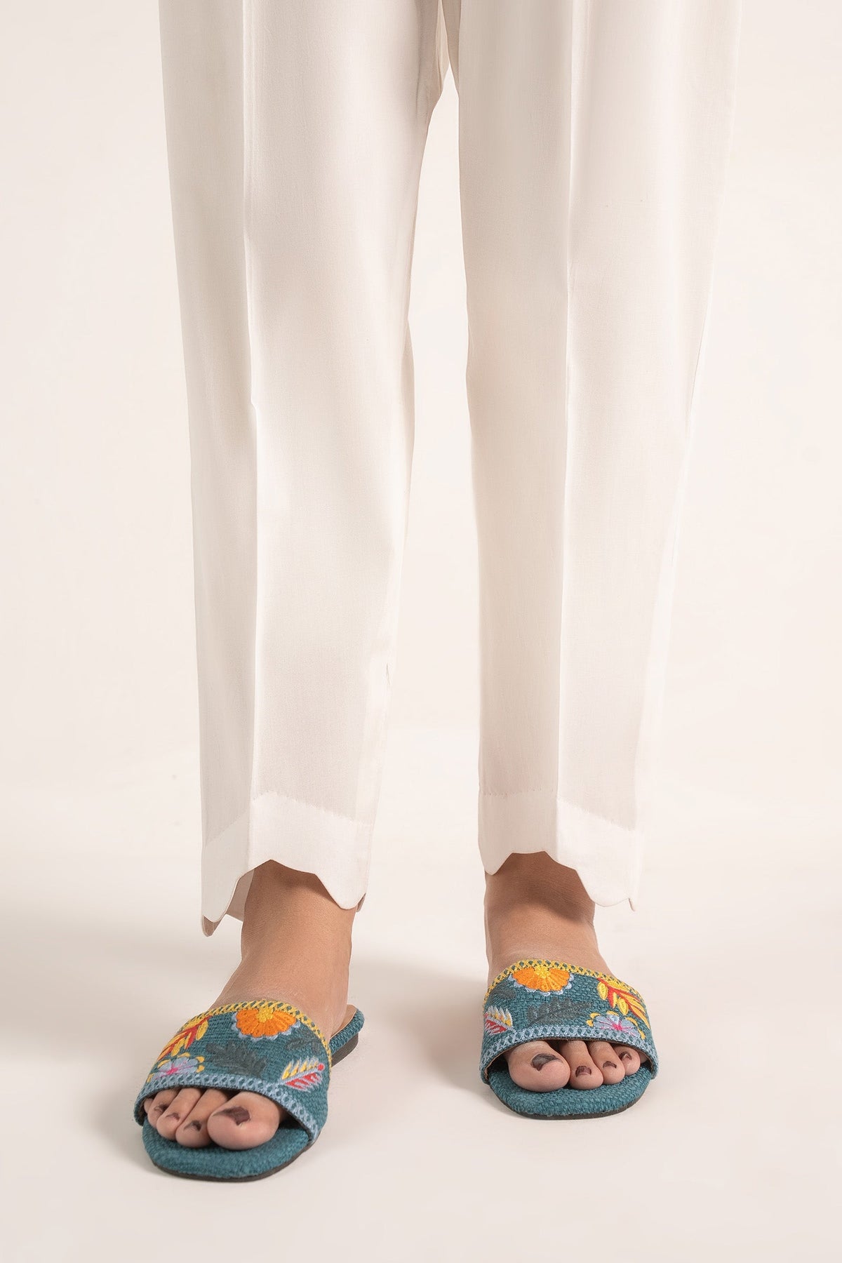 Dyed Cambric Trouser