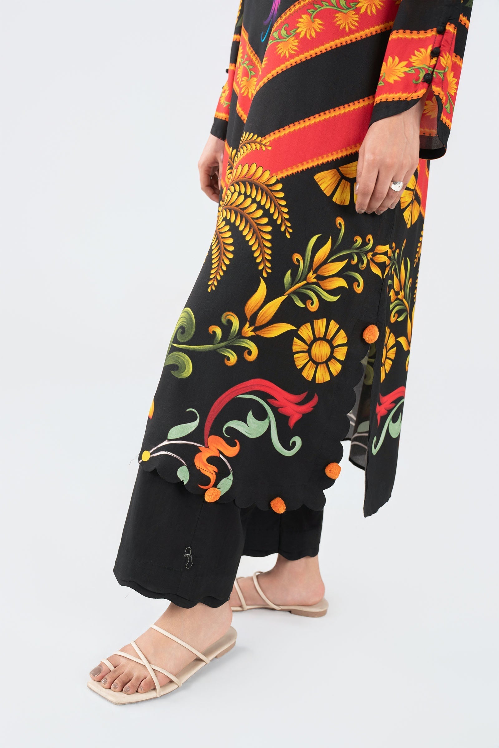 Printed Arabic Lawn Shirt