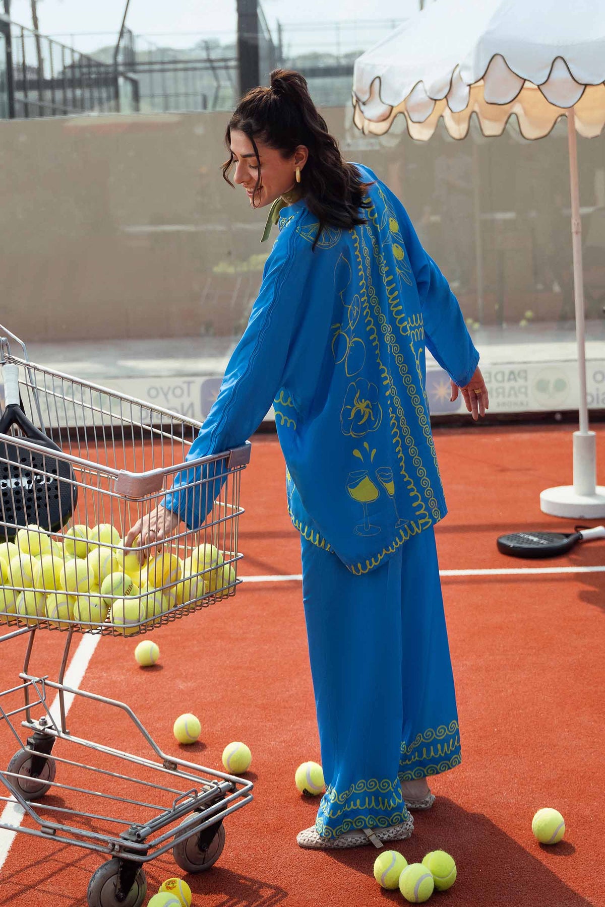 2 Pc Printed Arabic Lawn Suit