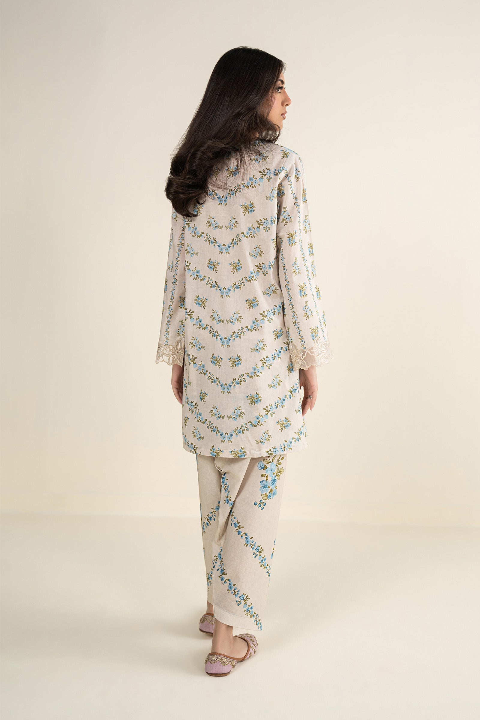 2 Pc Printed Lawn Suit
