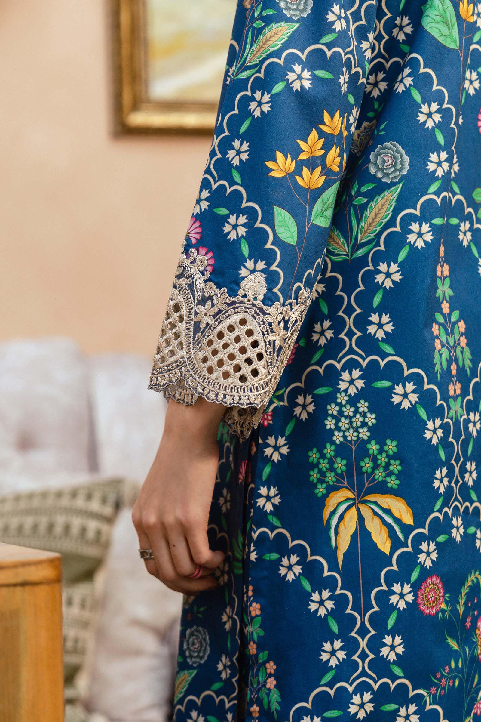 2 Pc Embroidered Lawn Suit