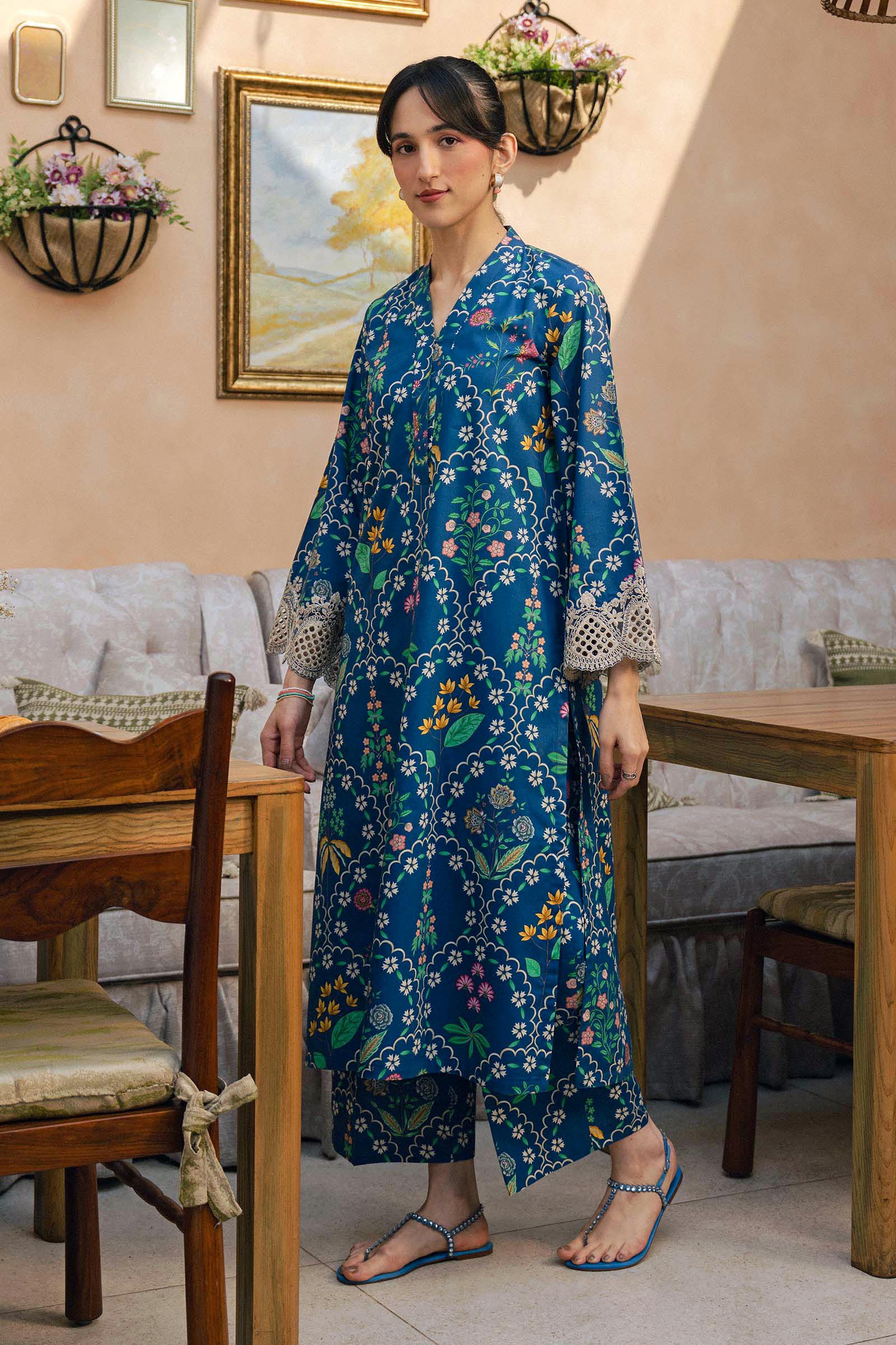 2 Pc Embroidered Lawn Suit