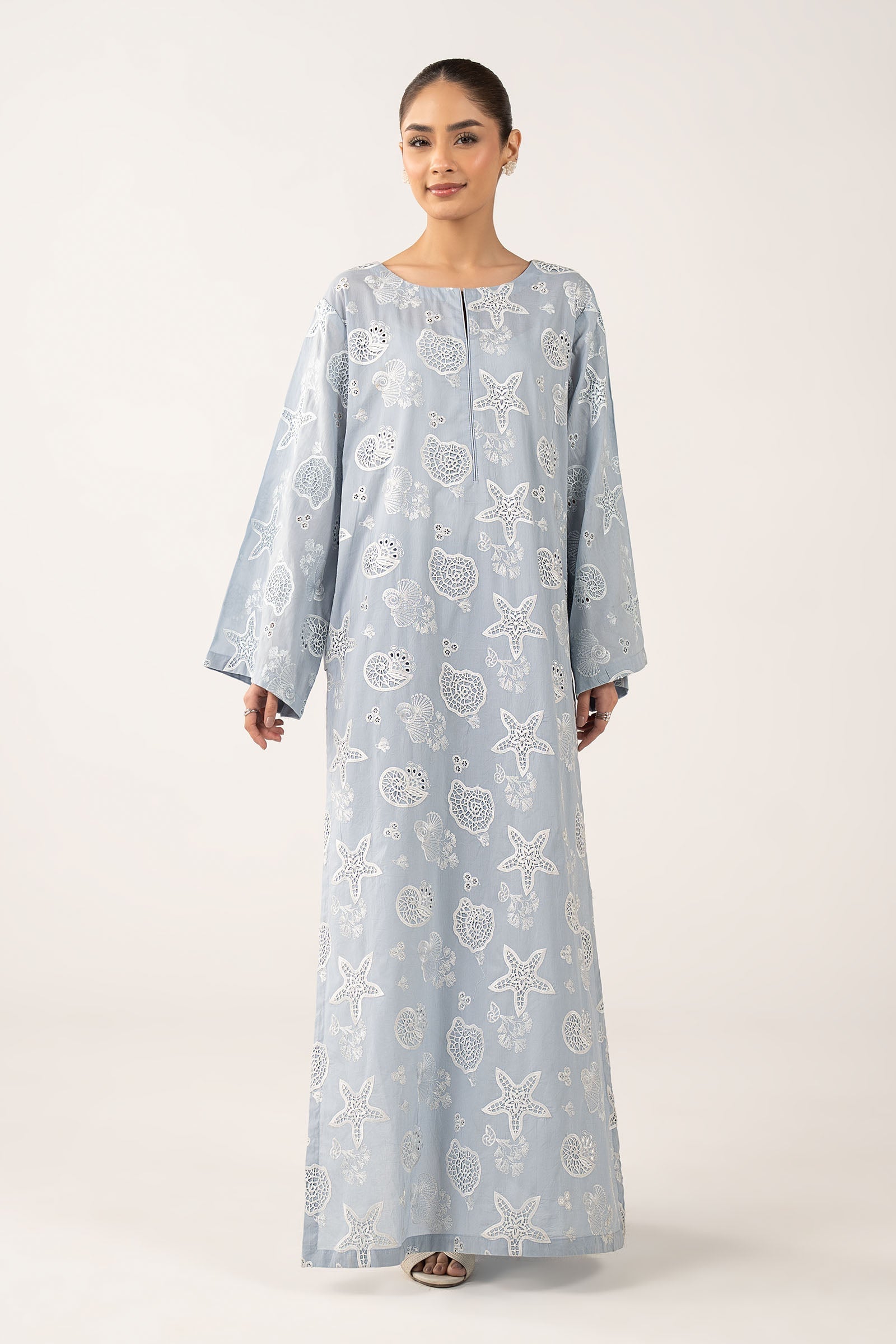 2 Pc Embroidered Lawn Suit