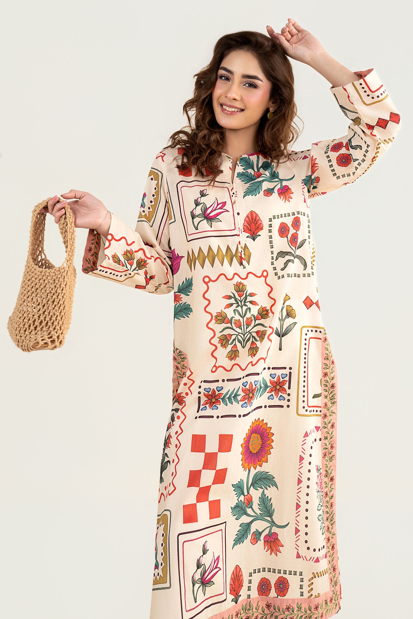 Printed Lawn Shirt