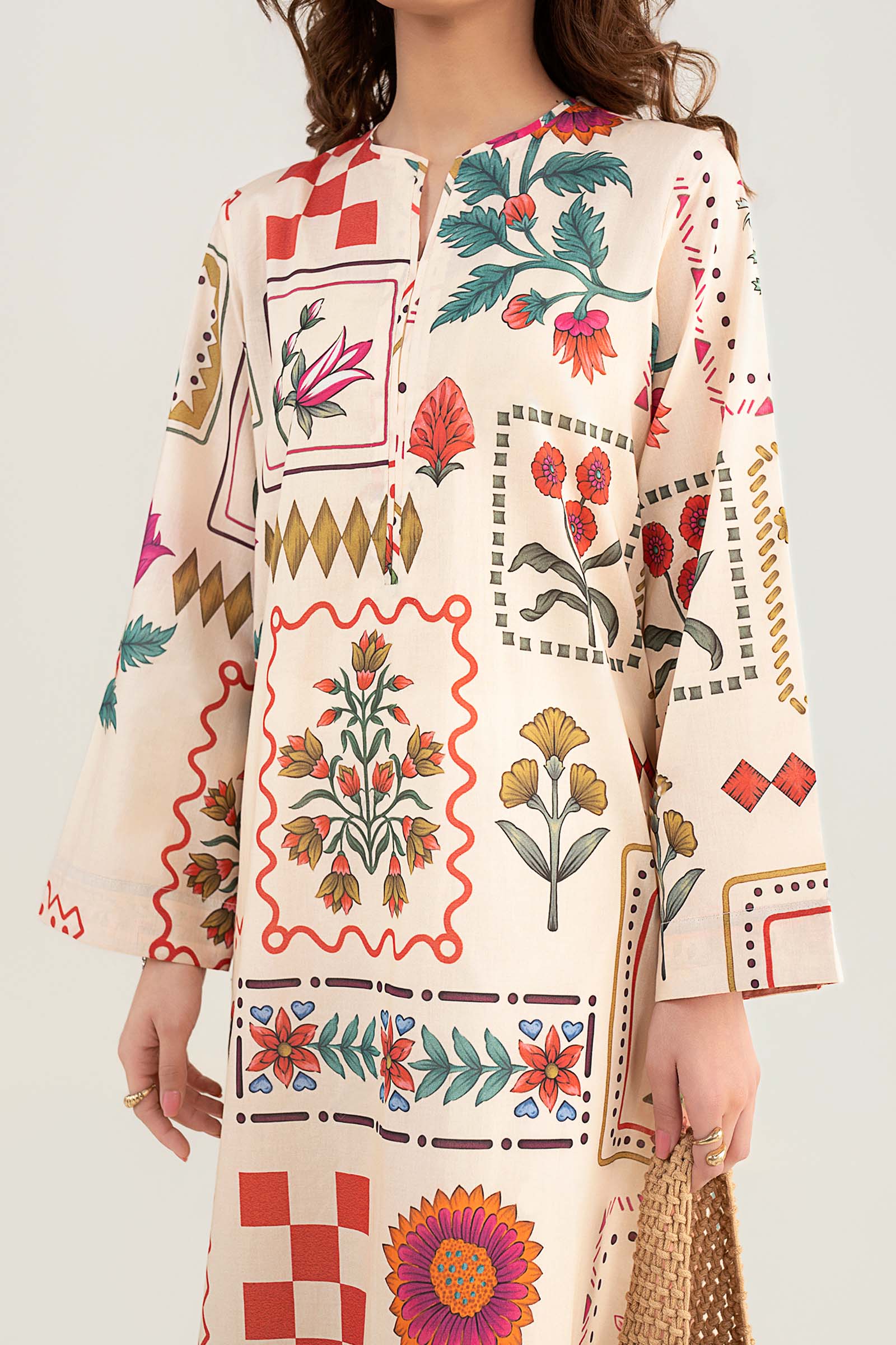 Printed Lawn Shirt