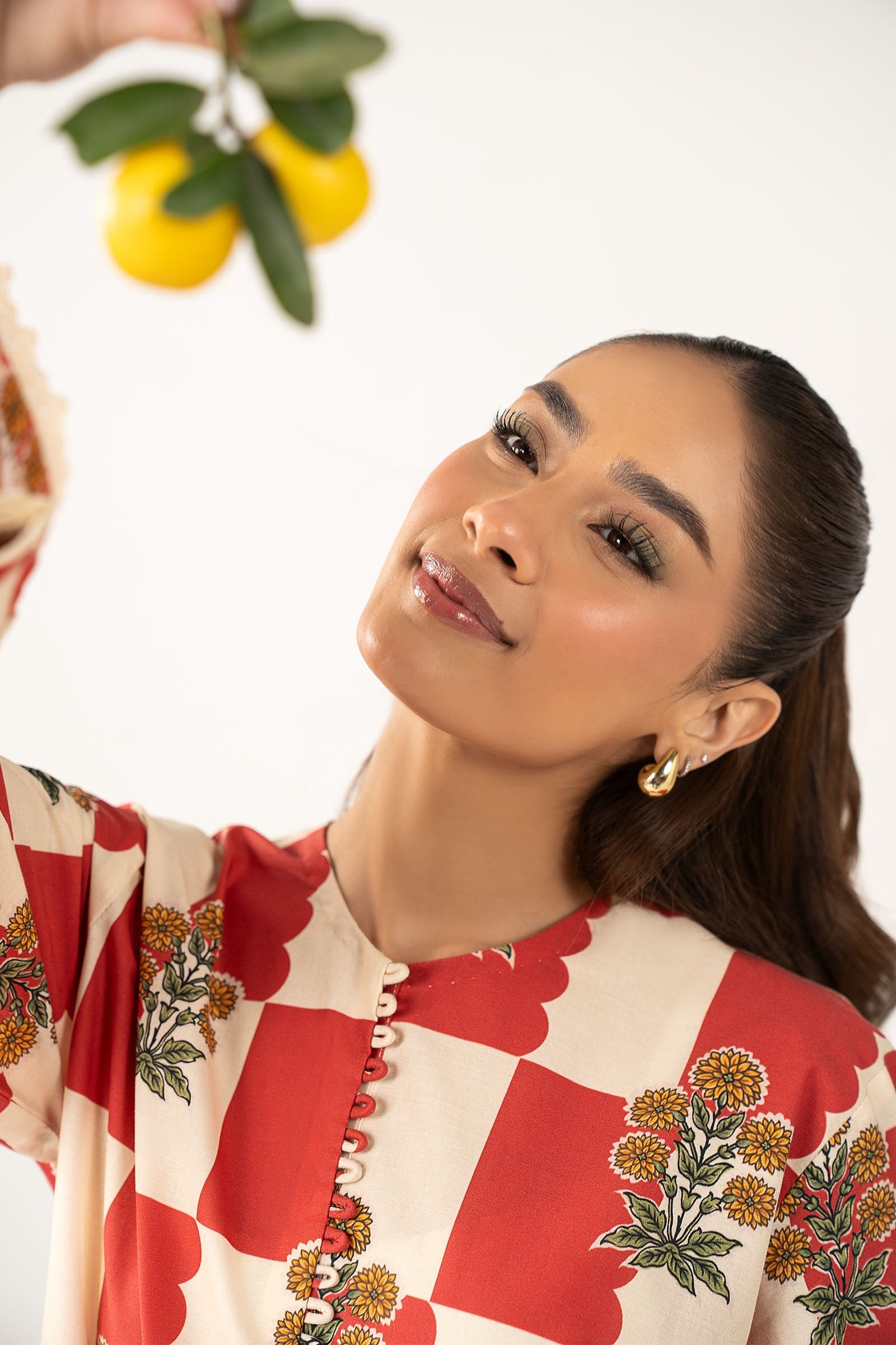 Embroidered Cambric Shirt