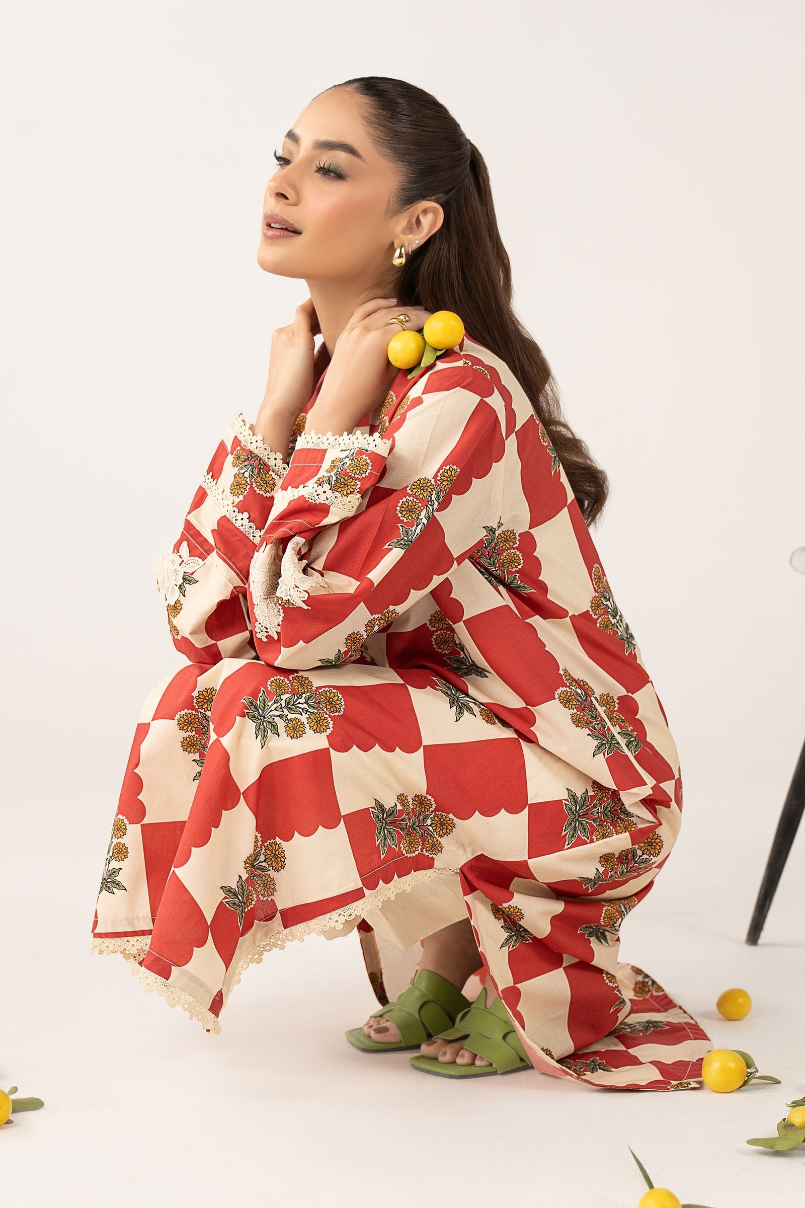 Embroidered Cambric Shirt