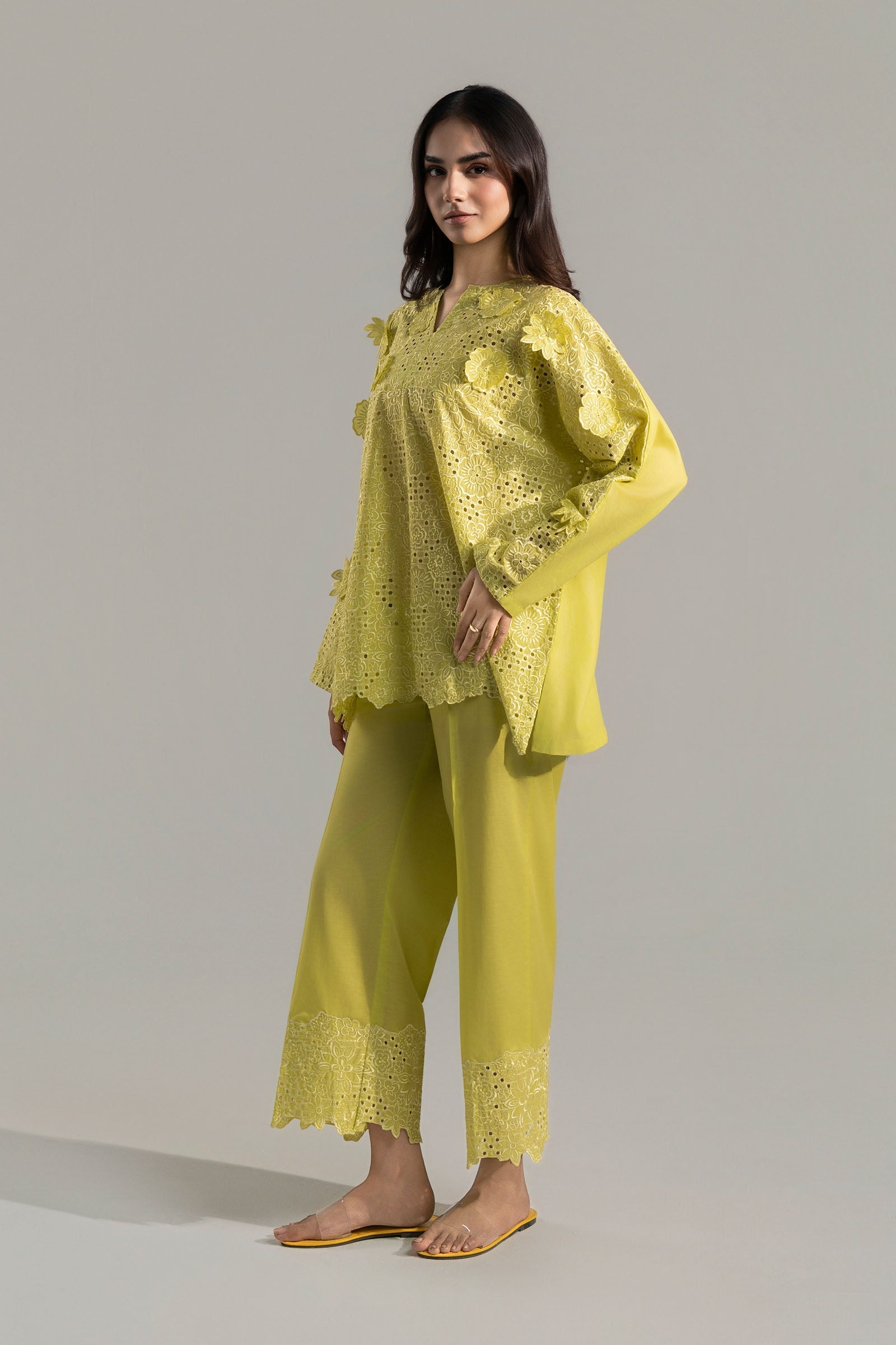 2 Pc Embroidered Lawn Suit