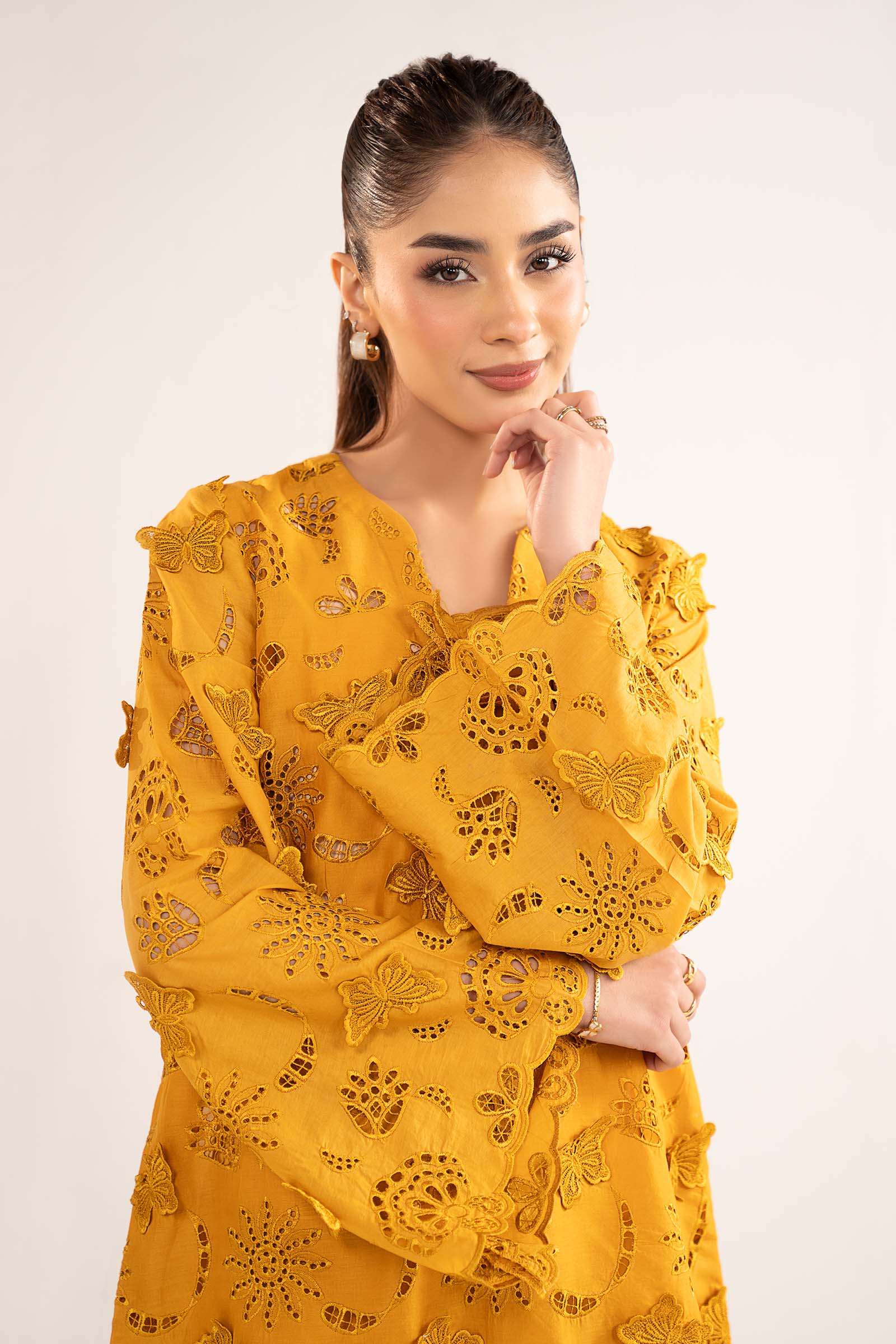 2 Pc Embroidered Lawn Suit