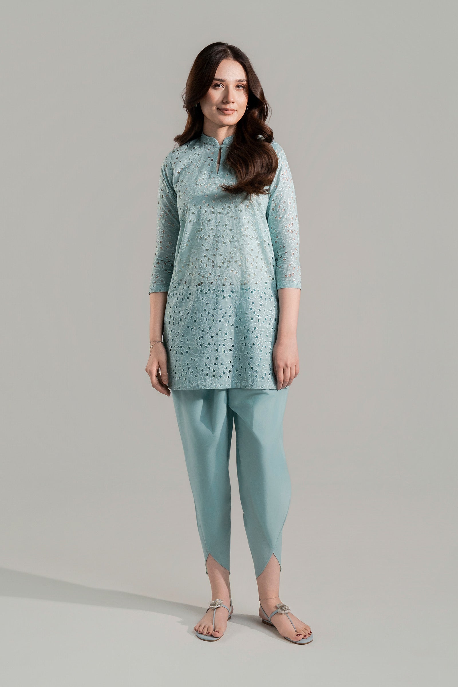 2 Pc Embroidered Lawn Suit