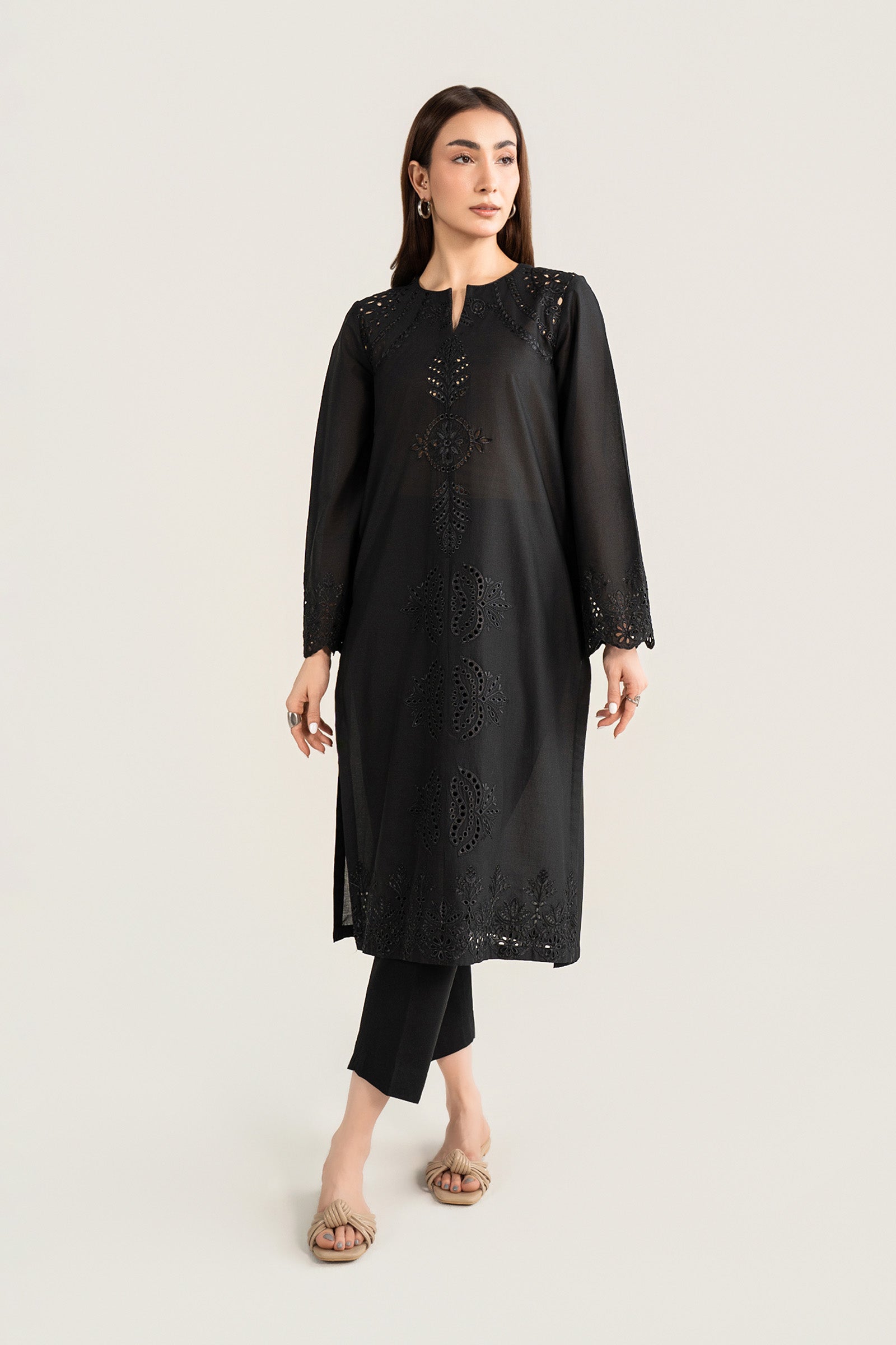 Embroidered Lawn Shirt