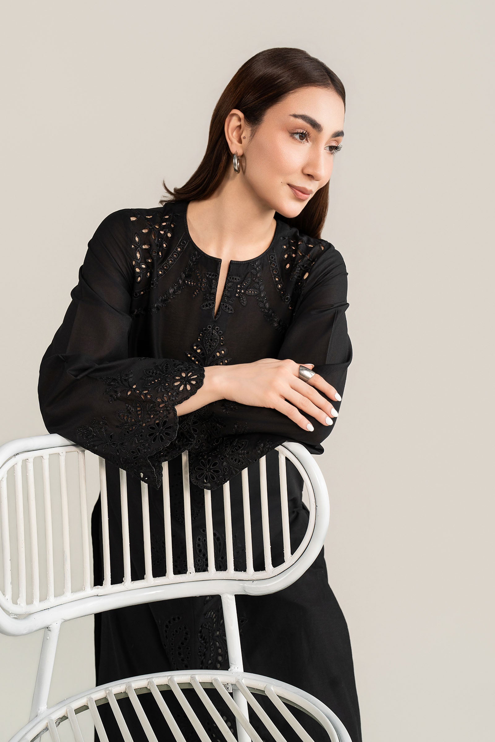 Embroidered Lawn Shirt
