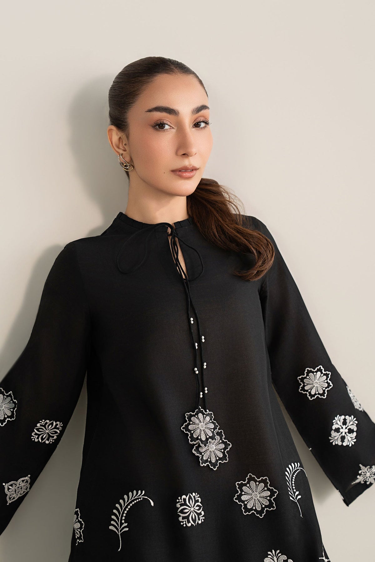 2 Pc Embroidered Lawn Suit