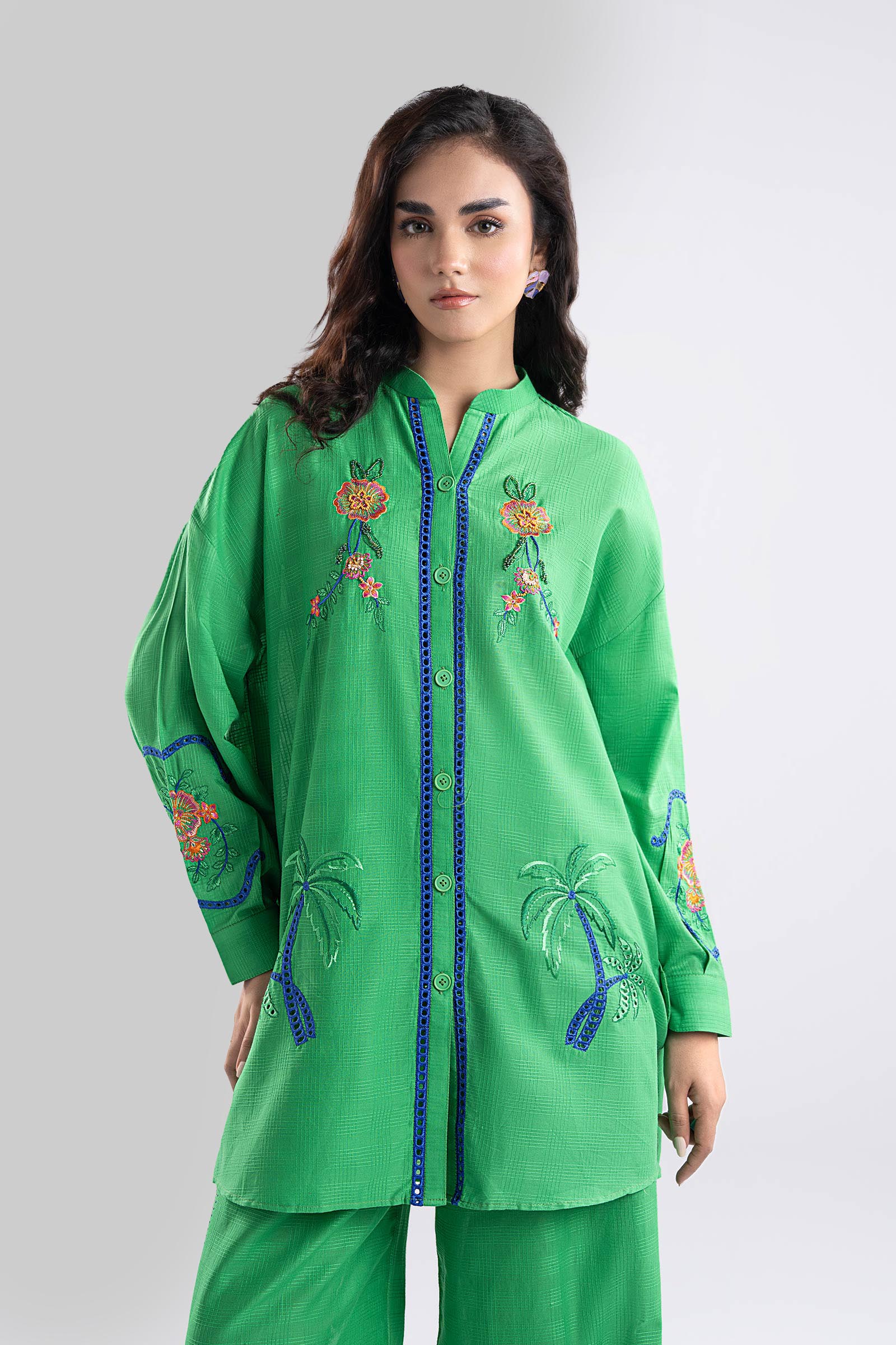 2 Pc Embroidered Ripstop Suit