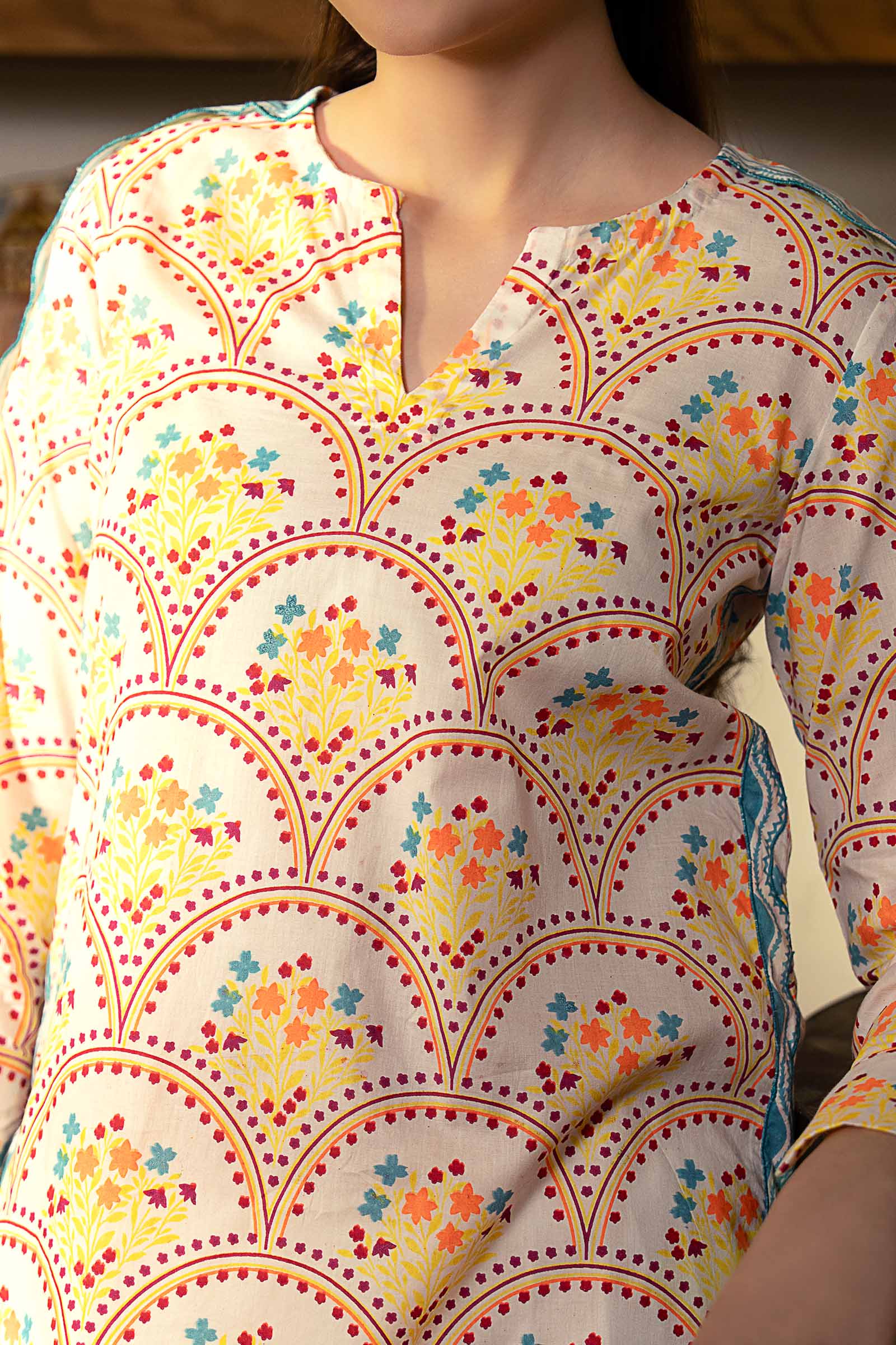 Printed Lawn Shirt