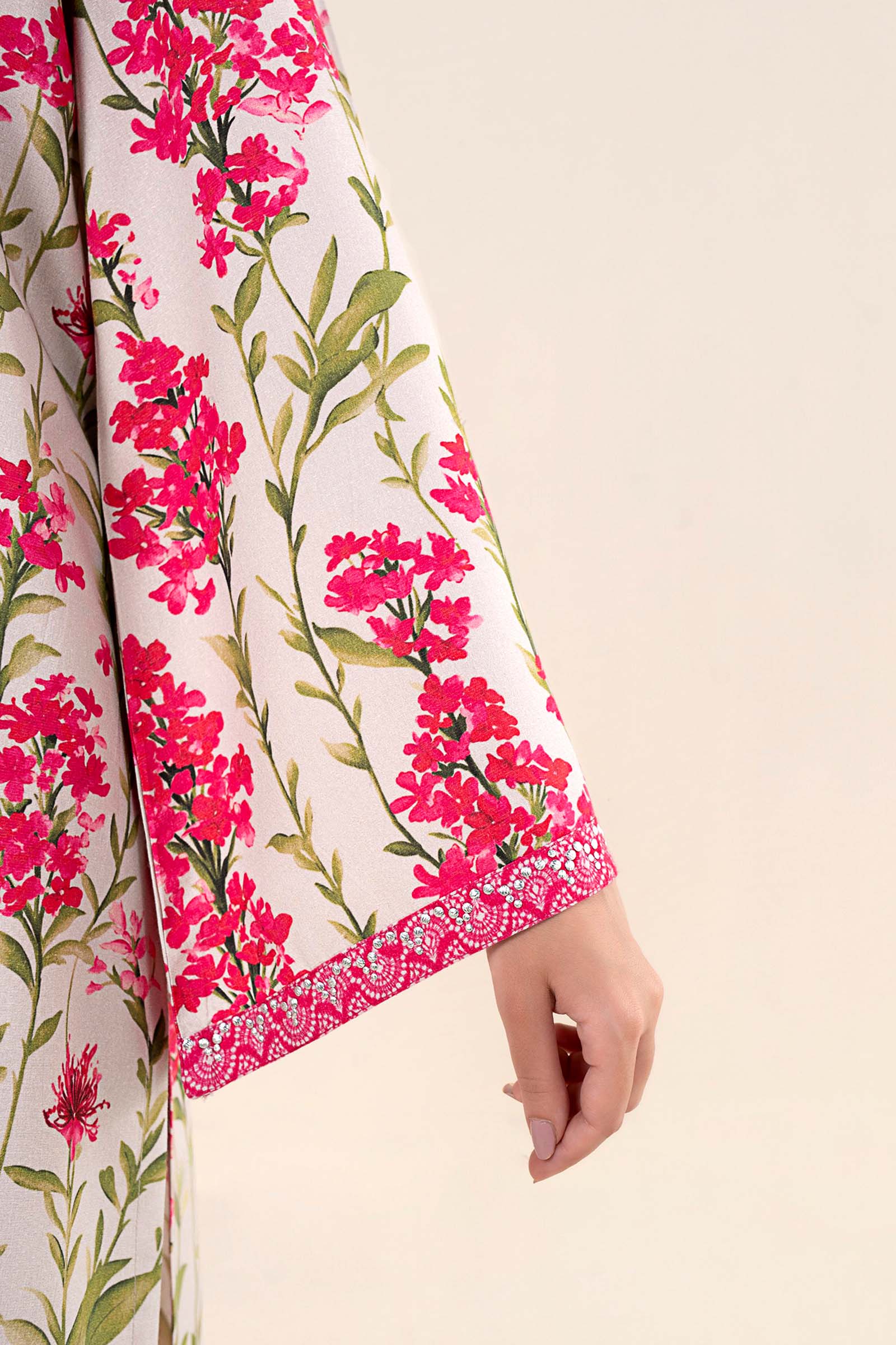 2 Pc Embroidered Karandi Suit