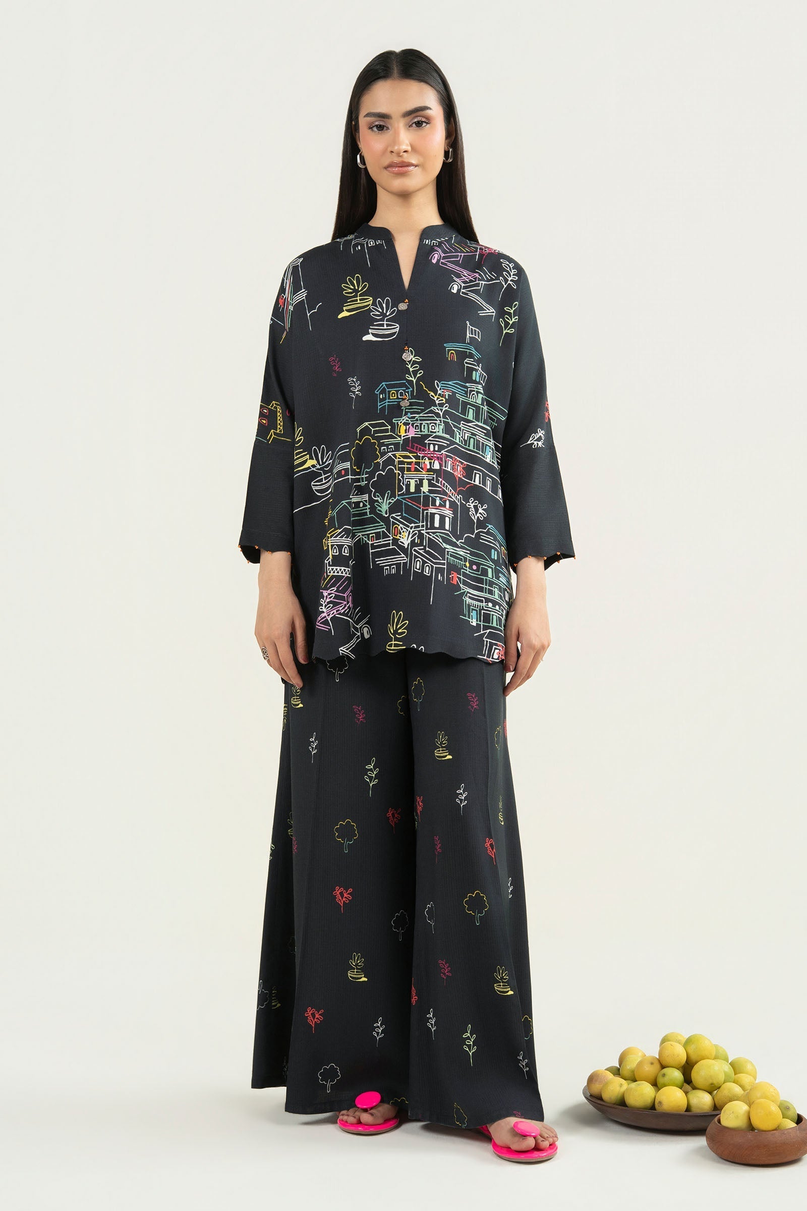 2 Pc Printed Ripstop Suit