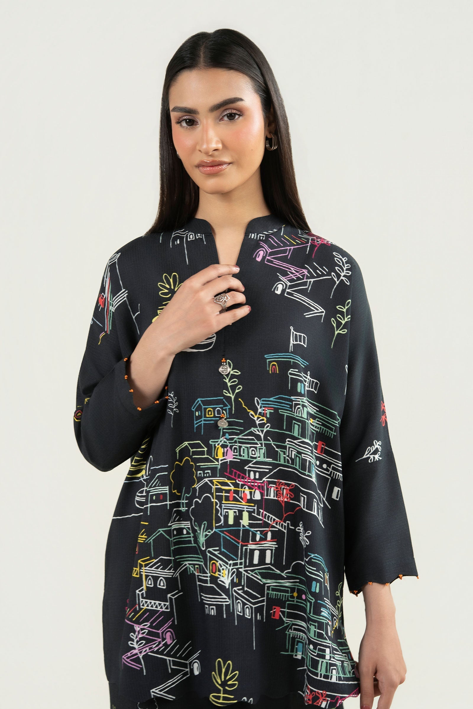 2 Pc Printed Ripstop Suit