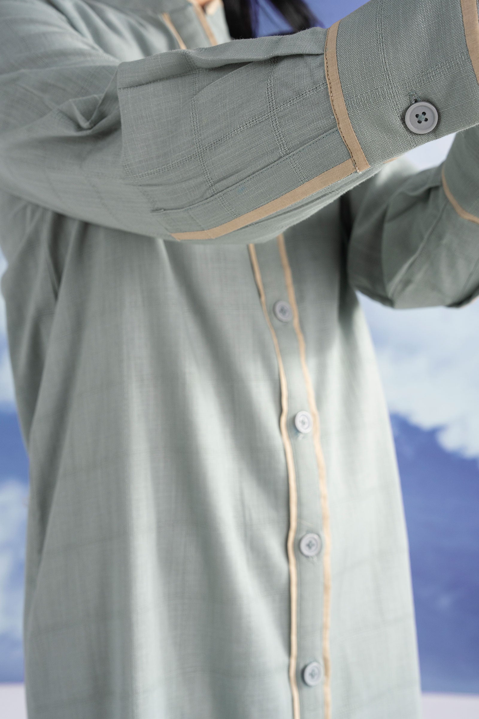 Dyed Textured Shirt