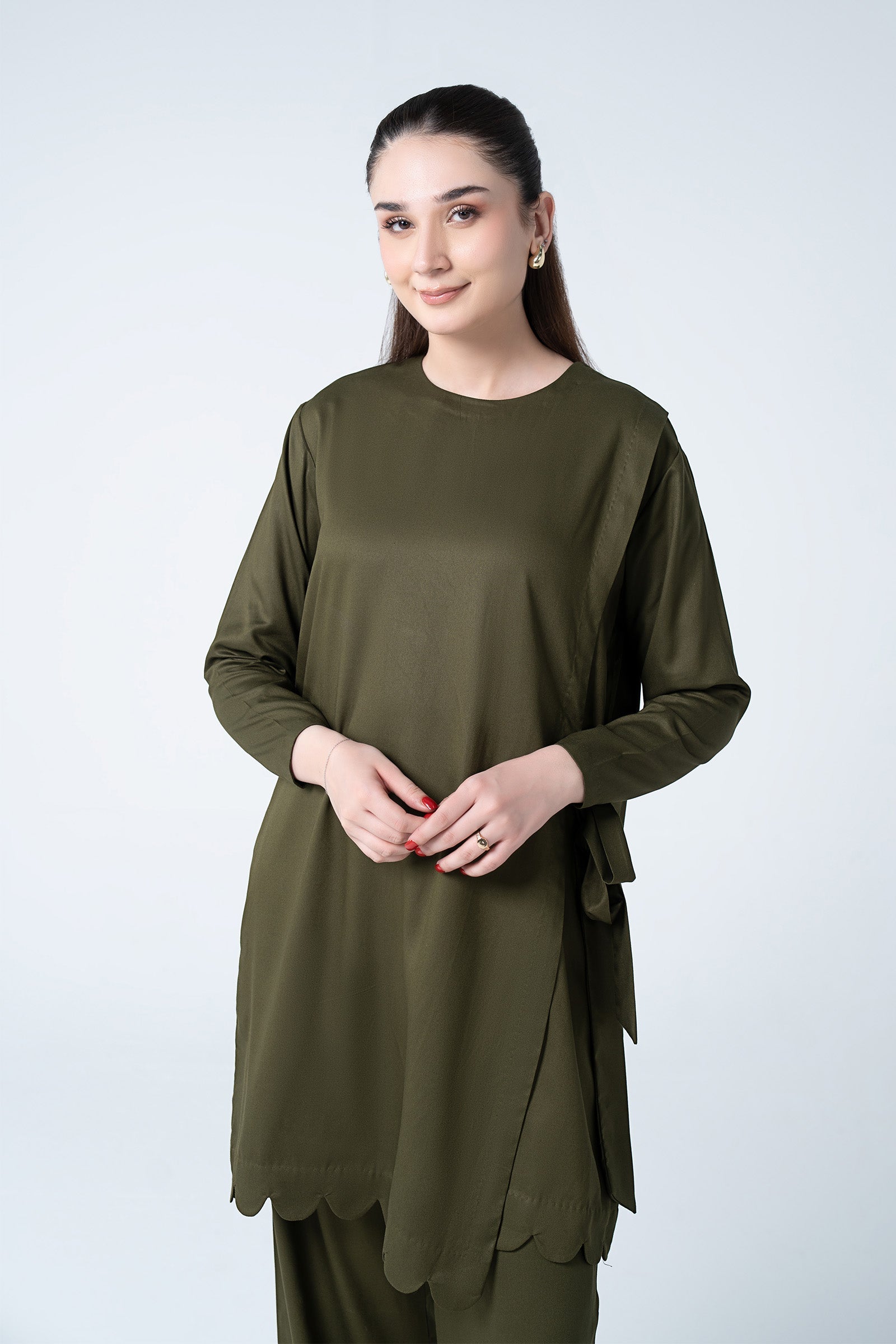 2 Pc Dyed Twill Suit