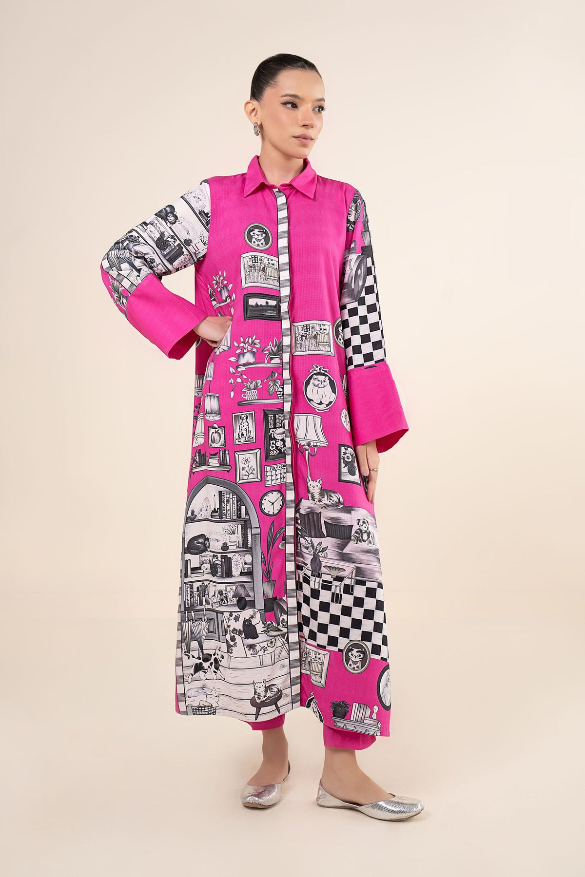 2 Pc Printed Ripstop Suit