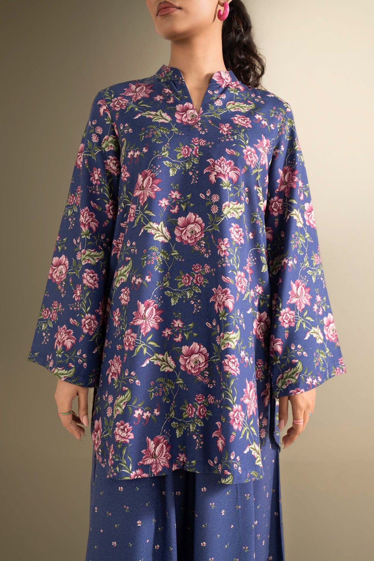 2 Pc Printed Karandi Suit