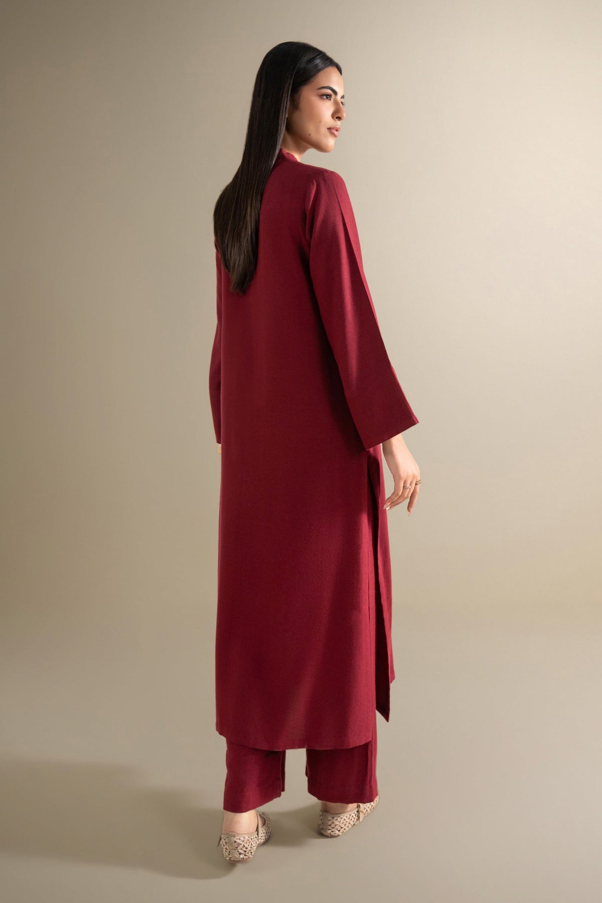 2 Pc Dyed Alpine Wool Suit