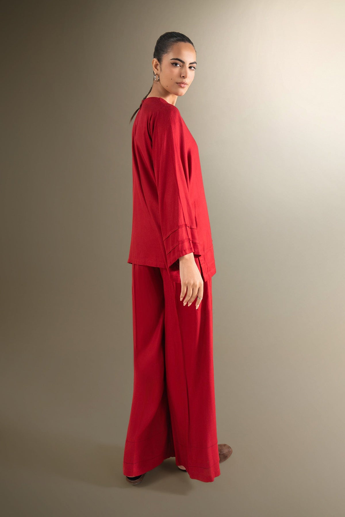 2 Pc Dyed Twill Suit