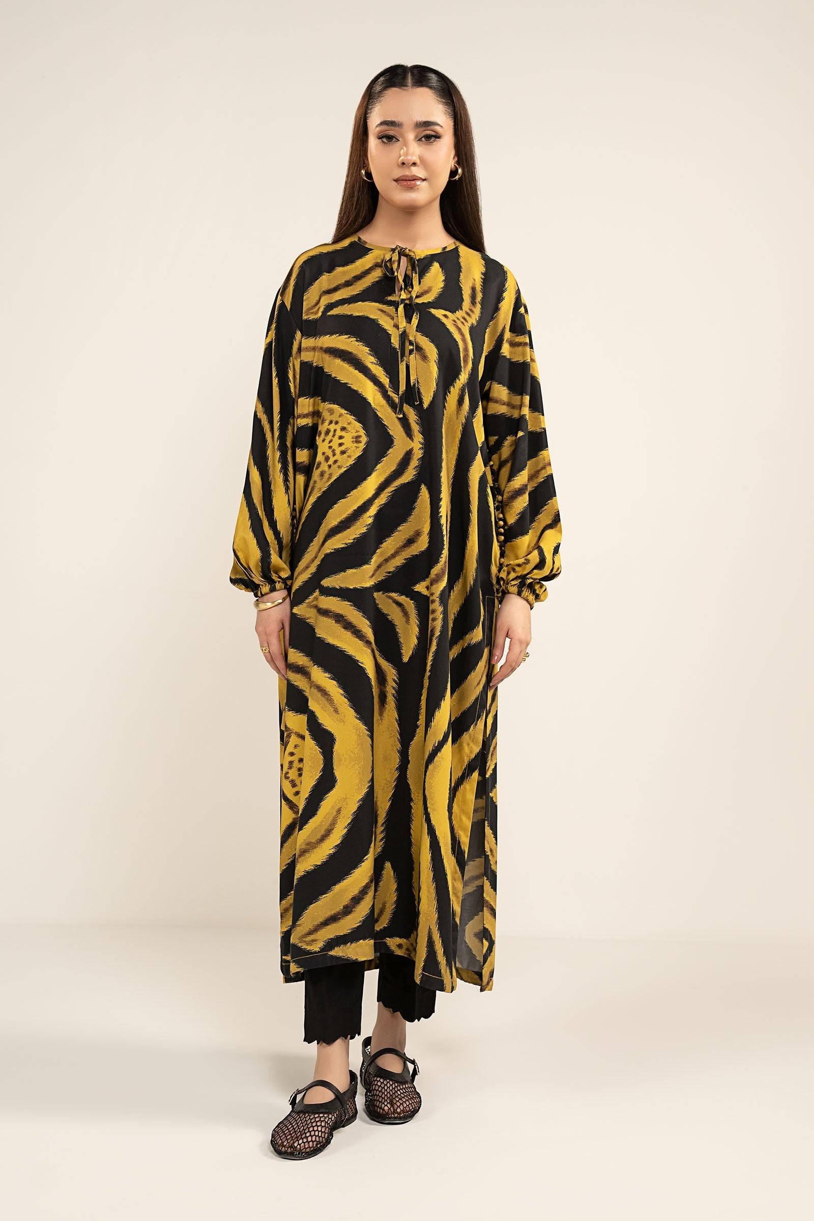 Printed Loose-Fit Shirt