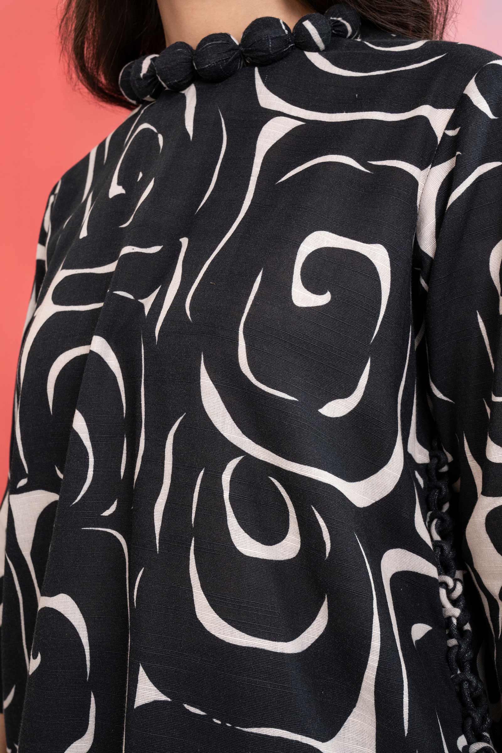 2 Pc Printed Slub Khaddar Suit