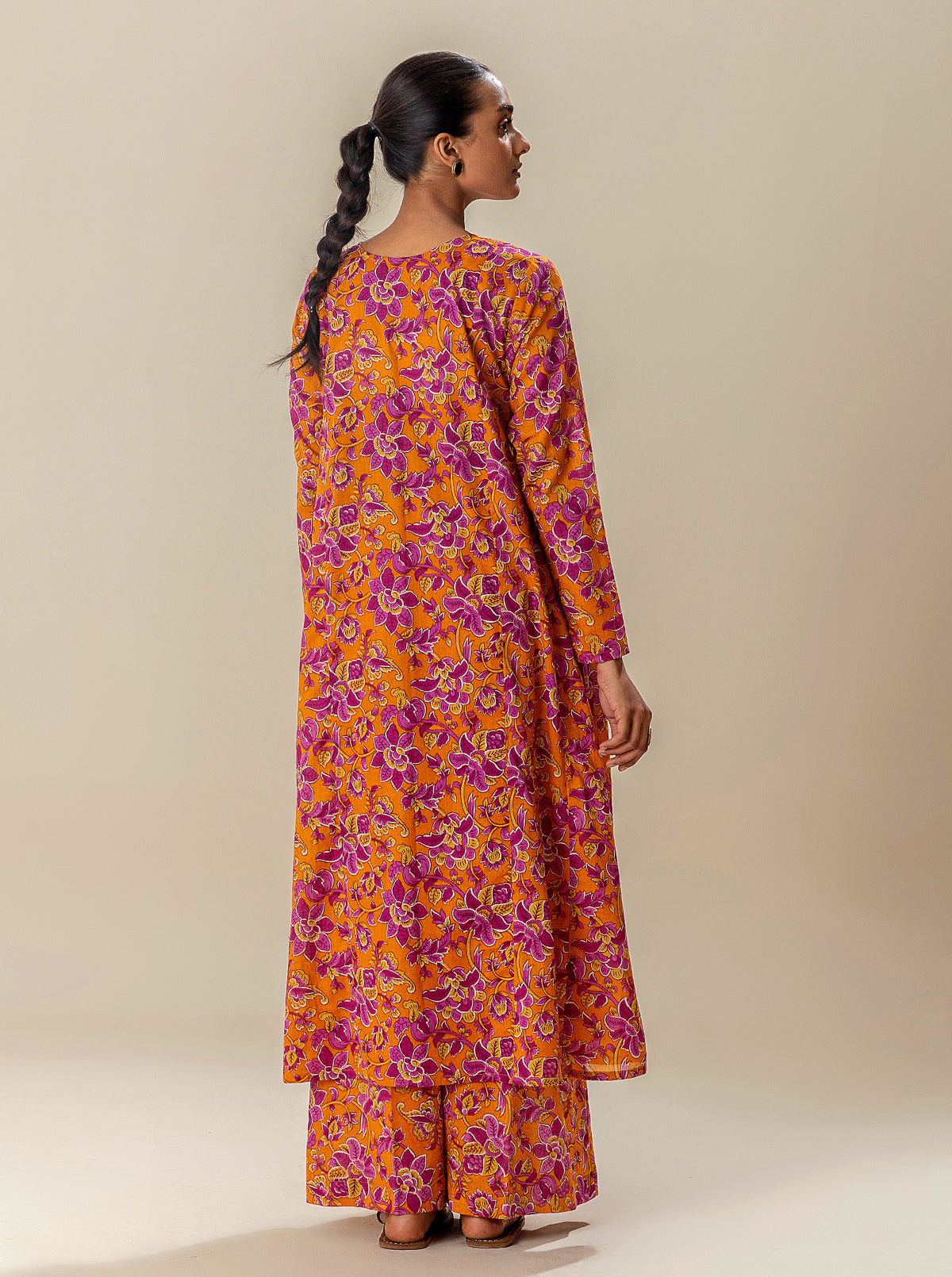 2 Piece Printed Suit-Sunset Candy (Unstitched)