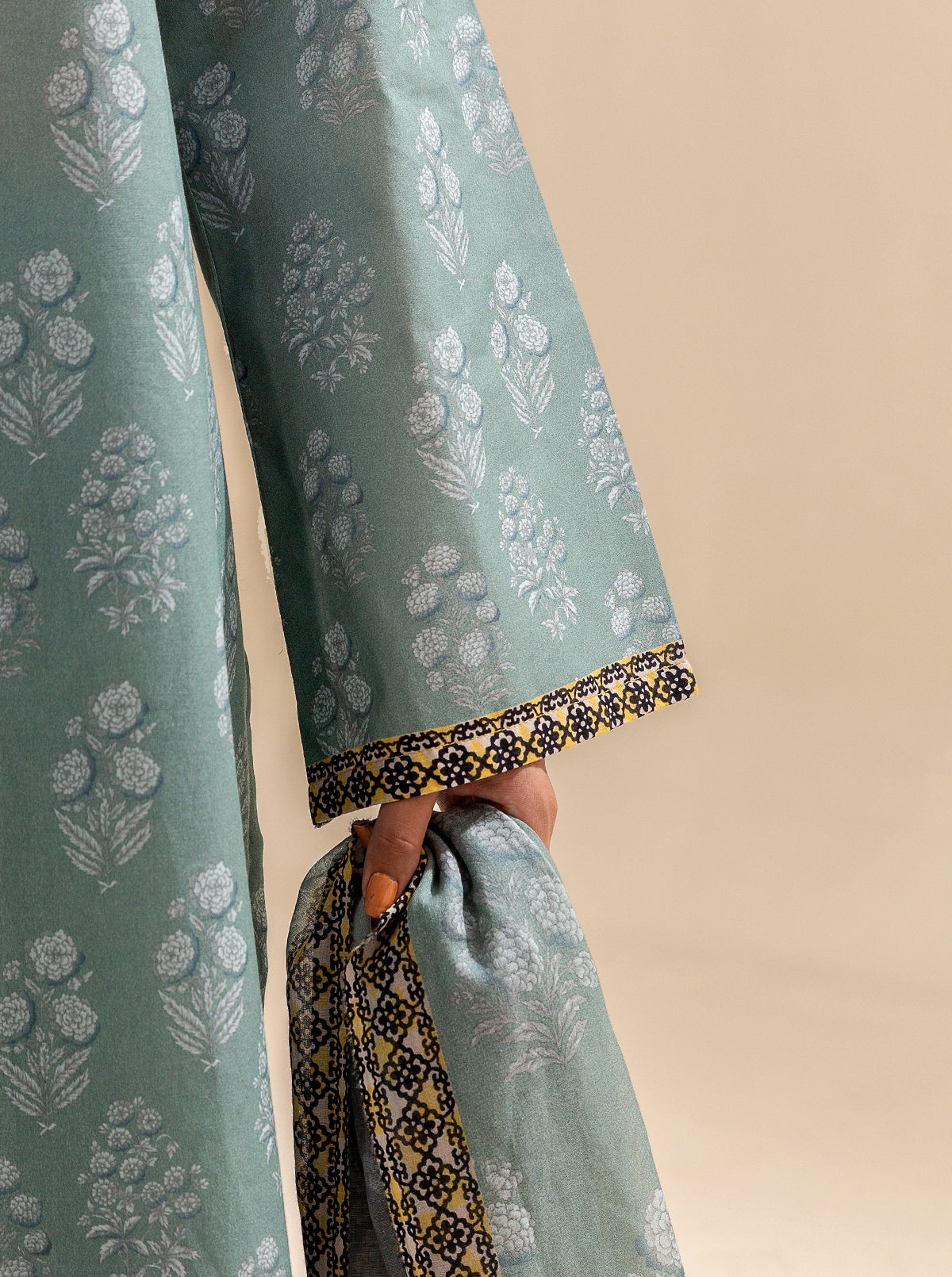 2 Piece Printed Lawn -Slate Verve (Unstitched)