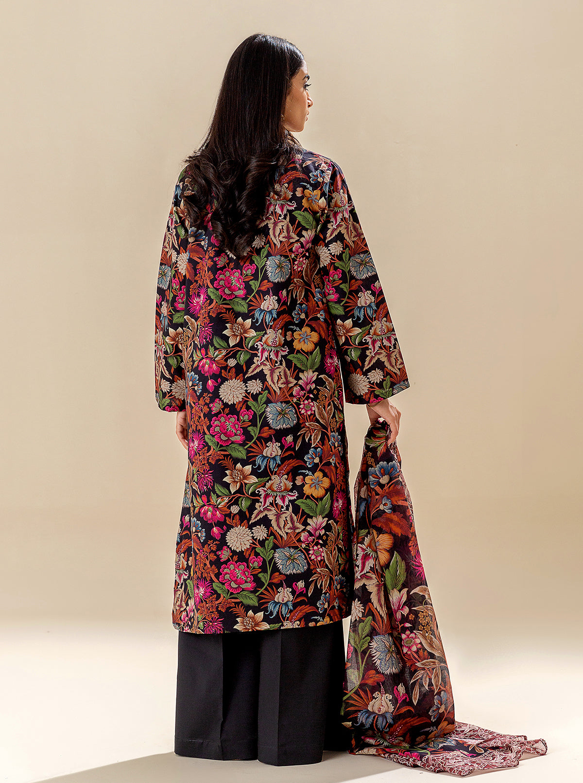 3 Piece Printed Lawn Suit (Unstitched)