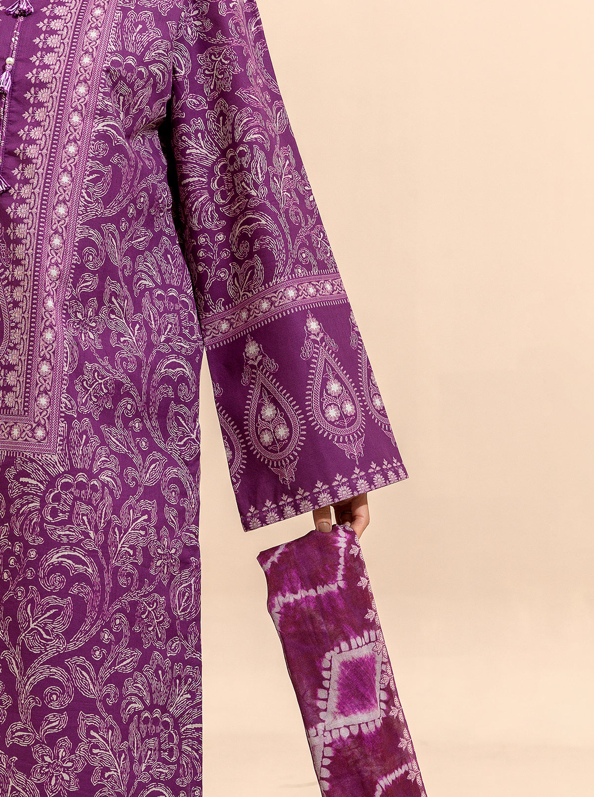 2 Piece Printed Lawn Suit-Magic Malevolence (Unstitched)