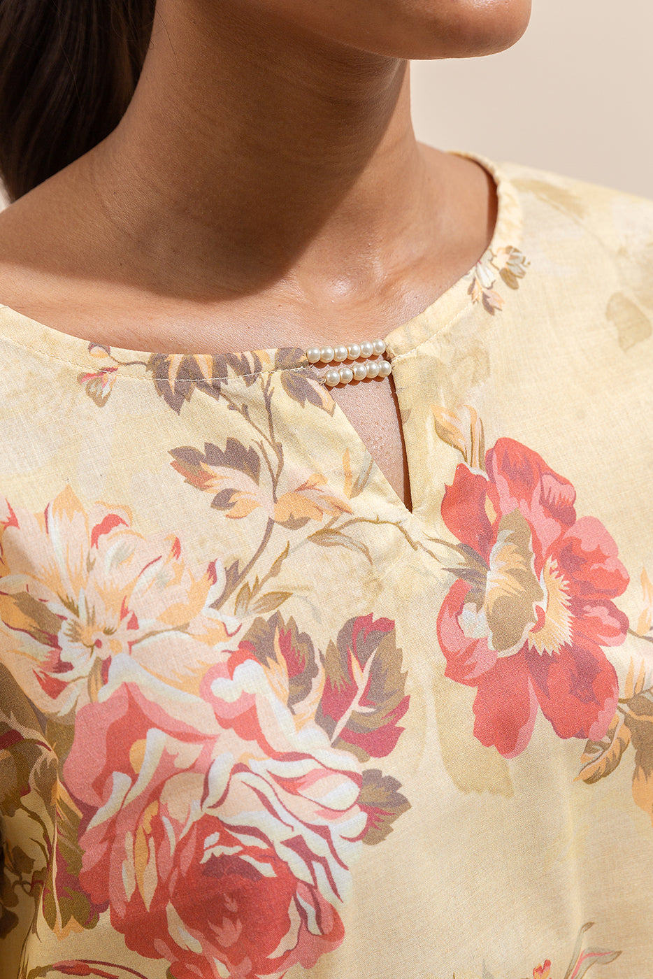 2 Piece Printed Lawn Suit-Vintage Veil (Unstitched)