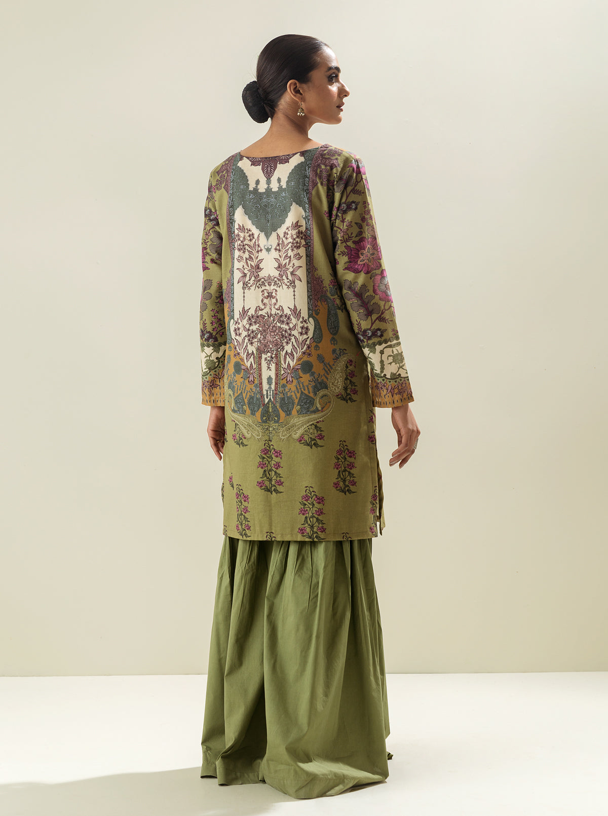 1 PIECE - PRINTED LAWN SHIRT - REGAL SYMMETRY