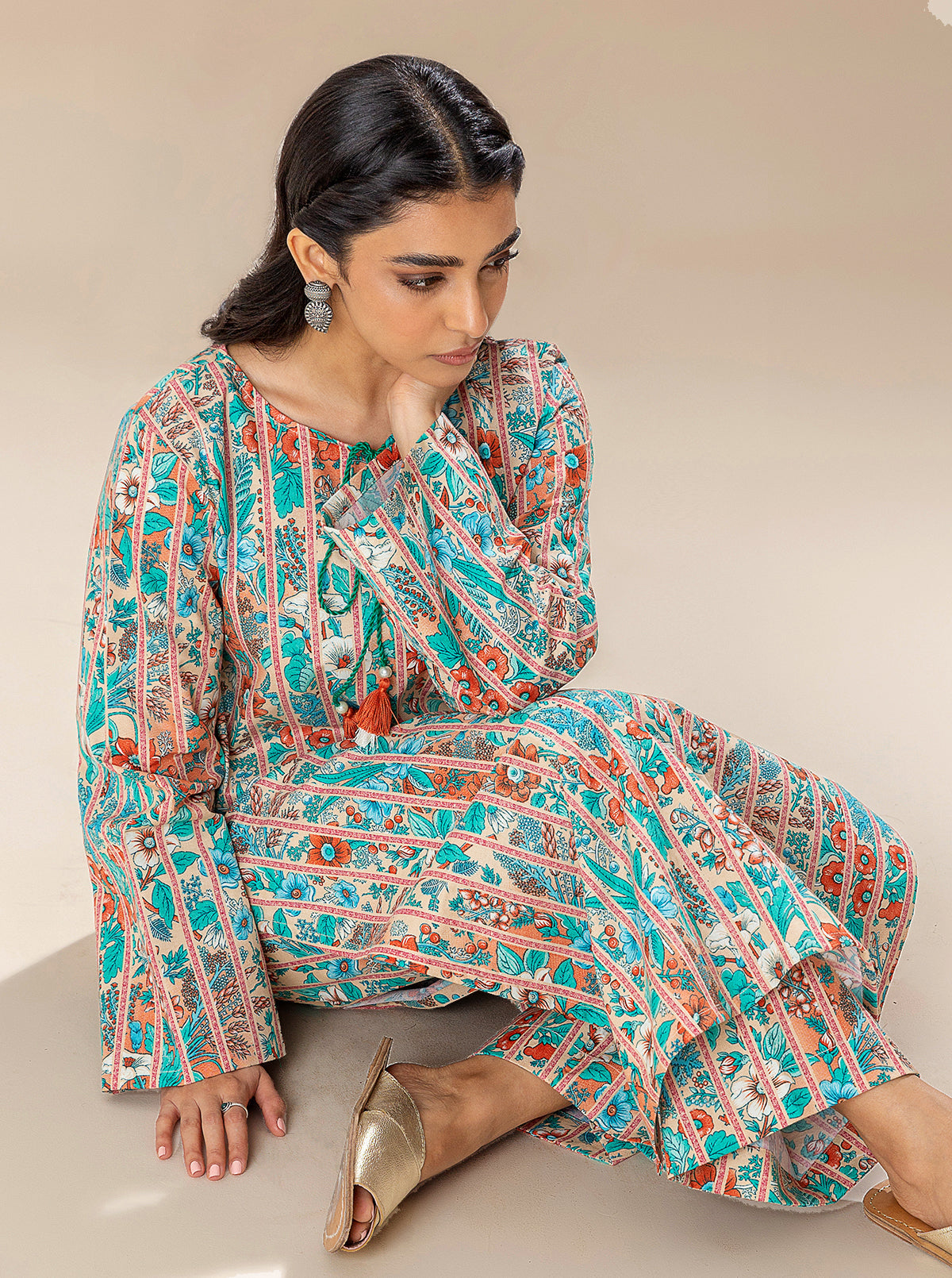 2 Piece Printed Lawn Suit-Daydream Flow (Unstitched)