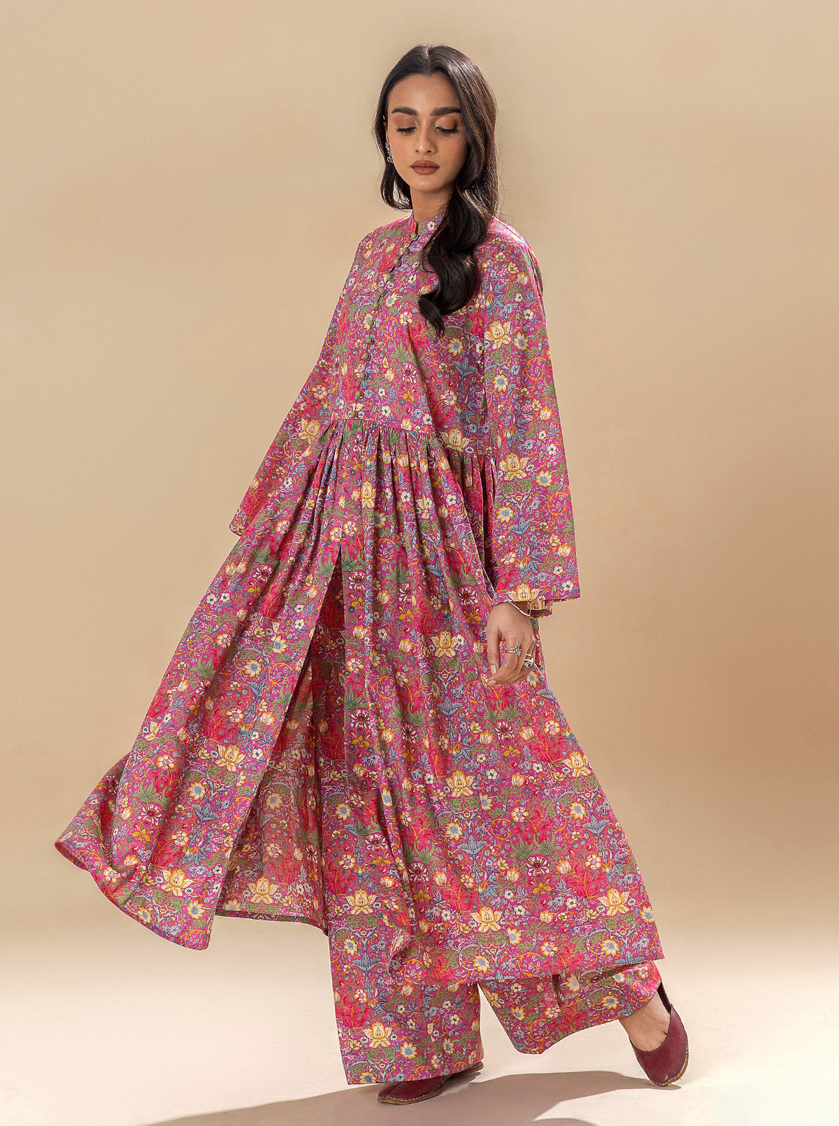 2 Piece Printed Lawn Suit-Garden Mystique (Unstitched)