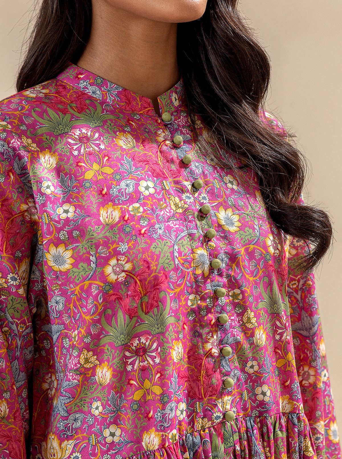 2 Piece Printed Lawn Suit-Garden Mystique (Unstitched)