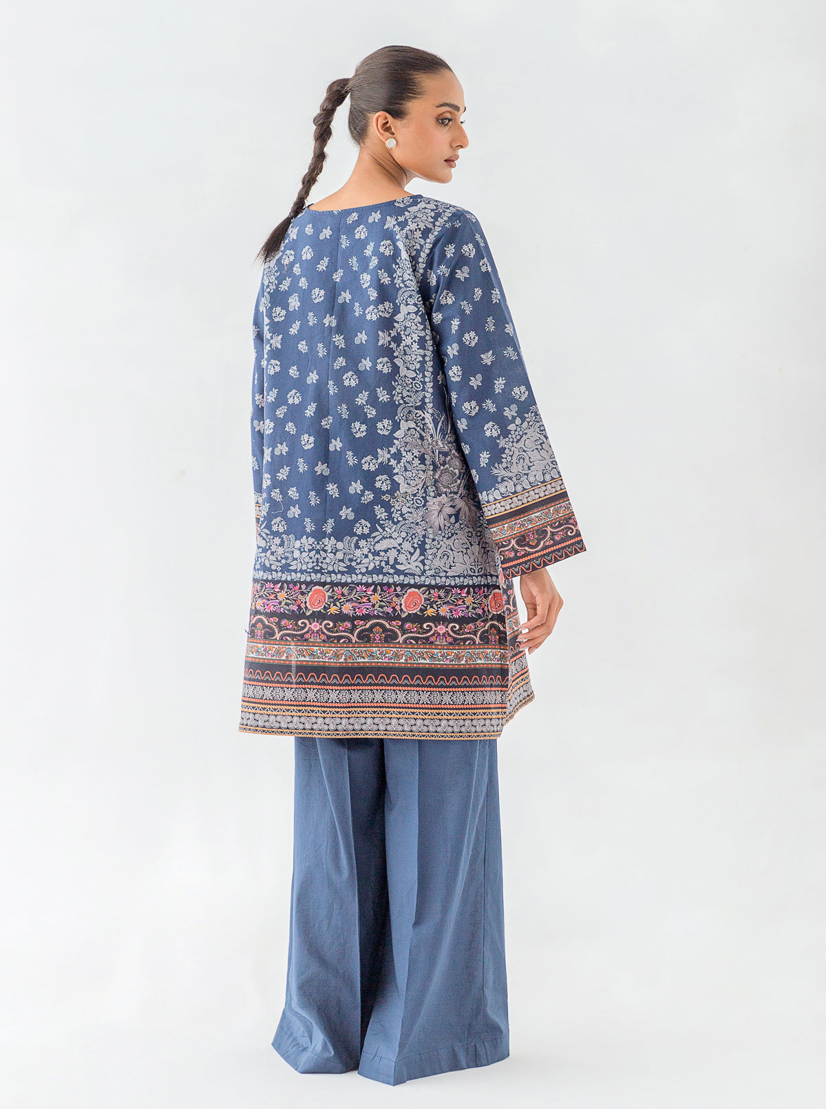 1 PIECE - PRINTED CAMBRIC SHIRT - ARCTIC SONG