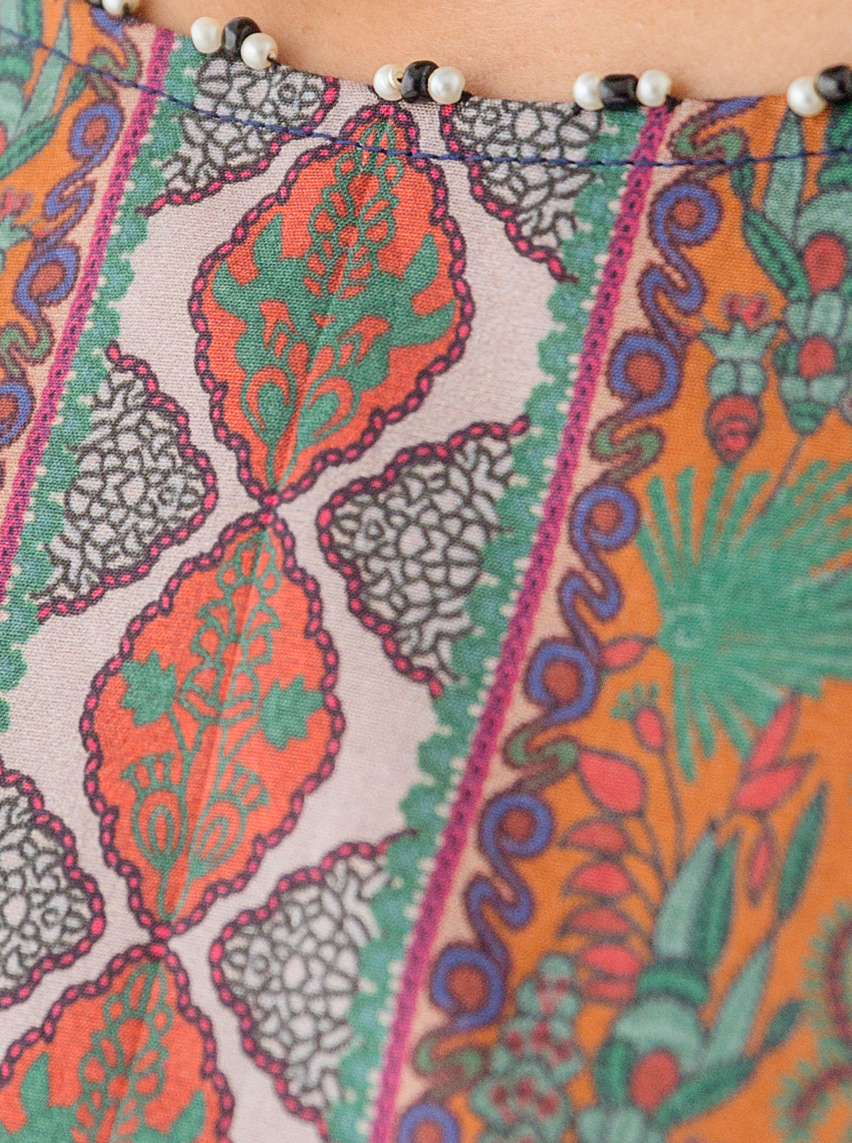 1 PIECE - PRINTED CAMBRIC SHIRT - ARCTIC SONG