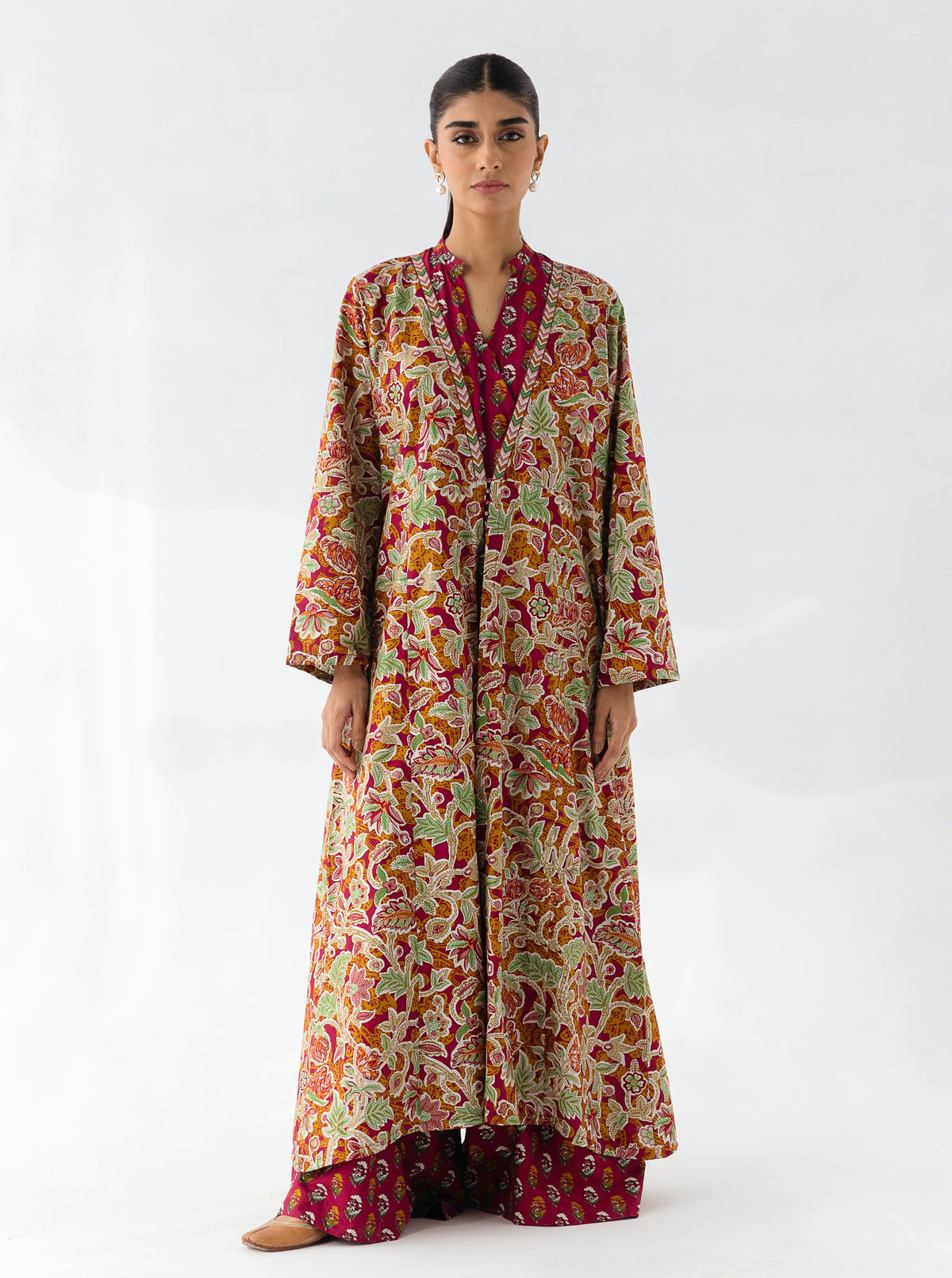 2 Piece - Printed Cambric Suit - Carnival Magic
