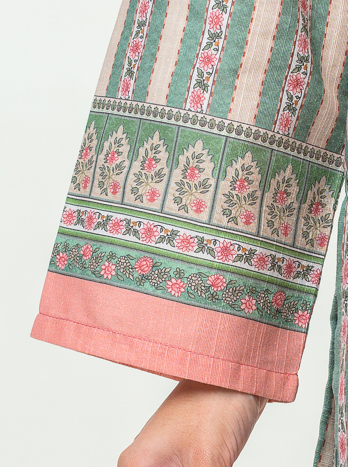 2 Piece Printed Khaddar Suit-Lineage Leaf (Unstitched)