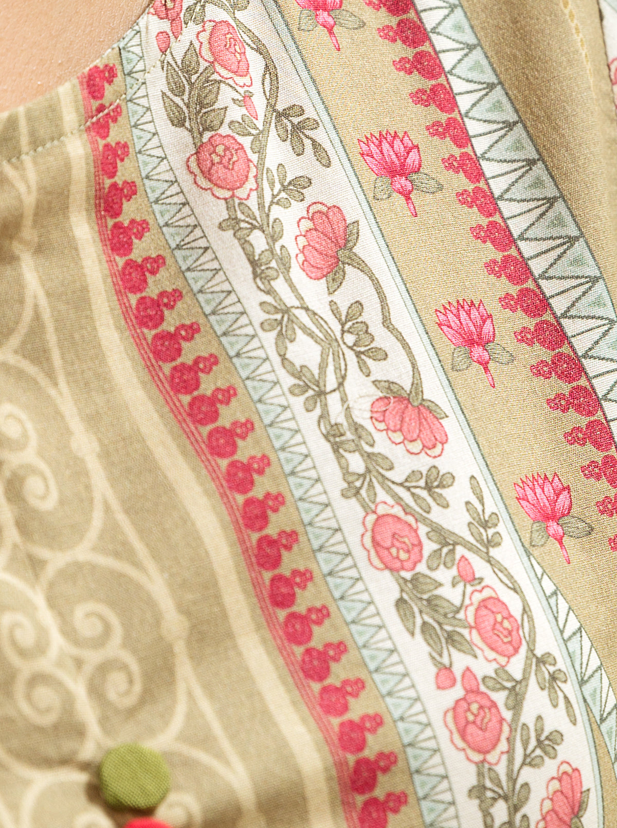 1 Piece - Printed Lawn Shirt - Chateau De Flora